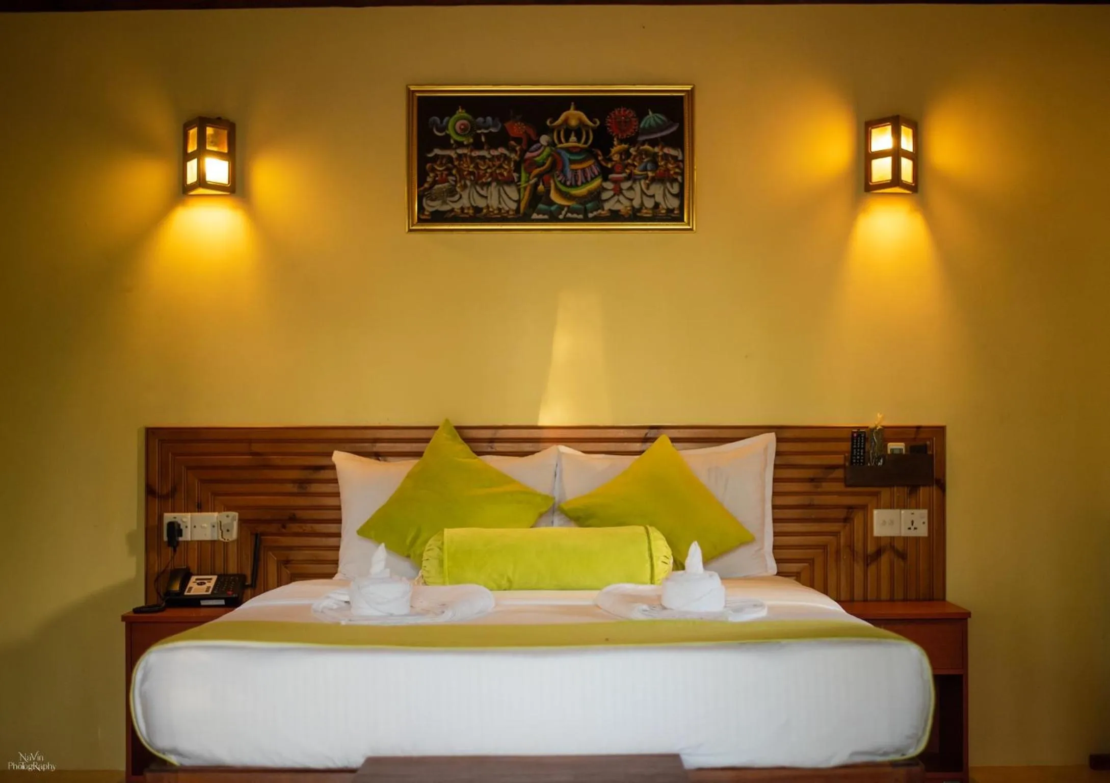 Bed in Horizon KiteSurfing Beach Resort