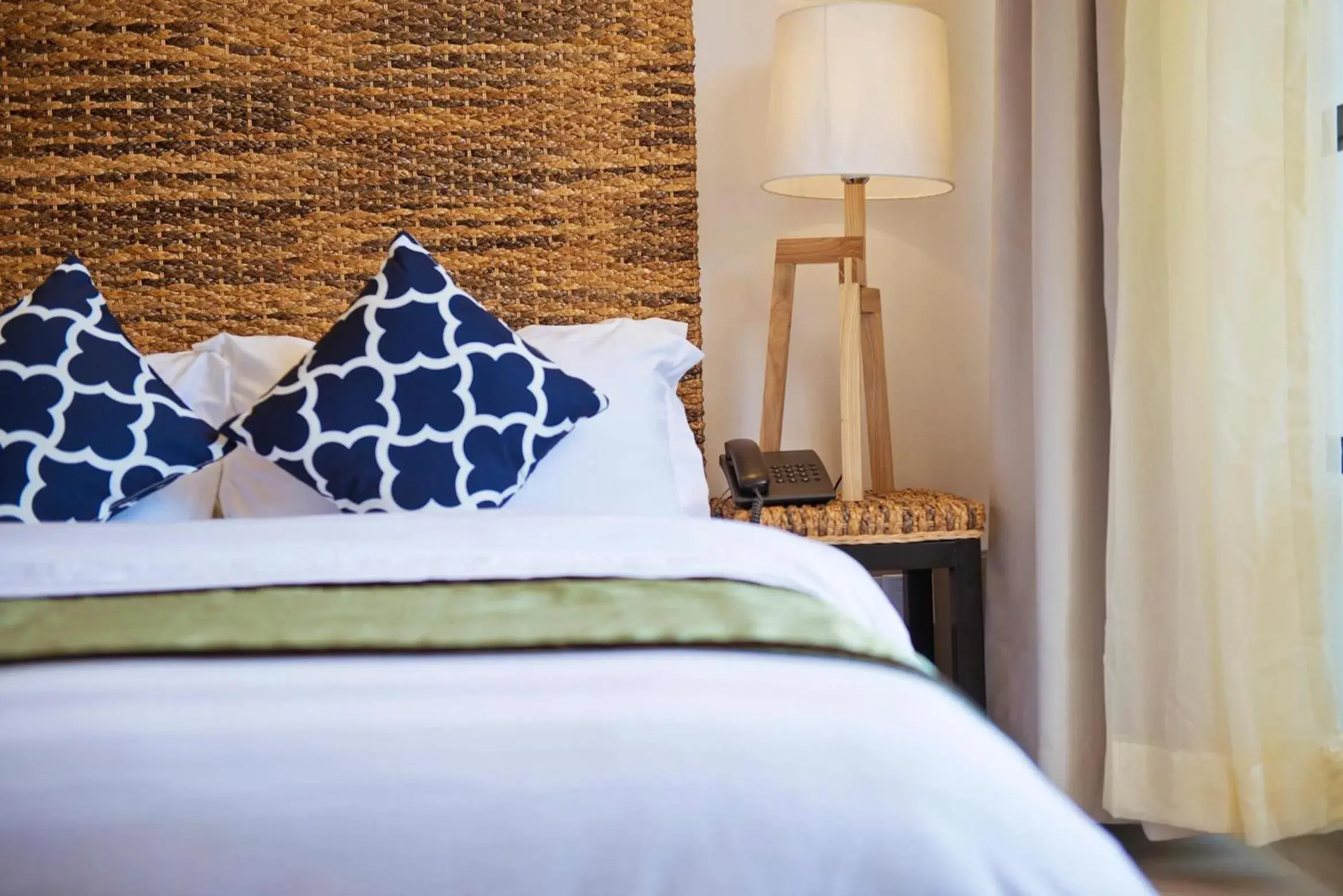 Decorative detail, Bed in Crystal Sands Decorative detail, Bed in Crystal Sands