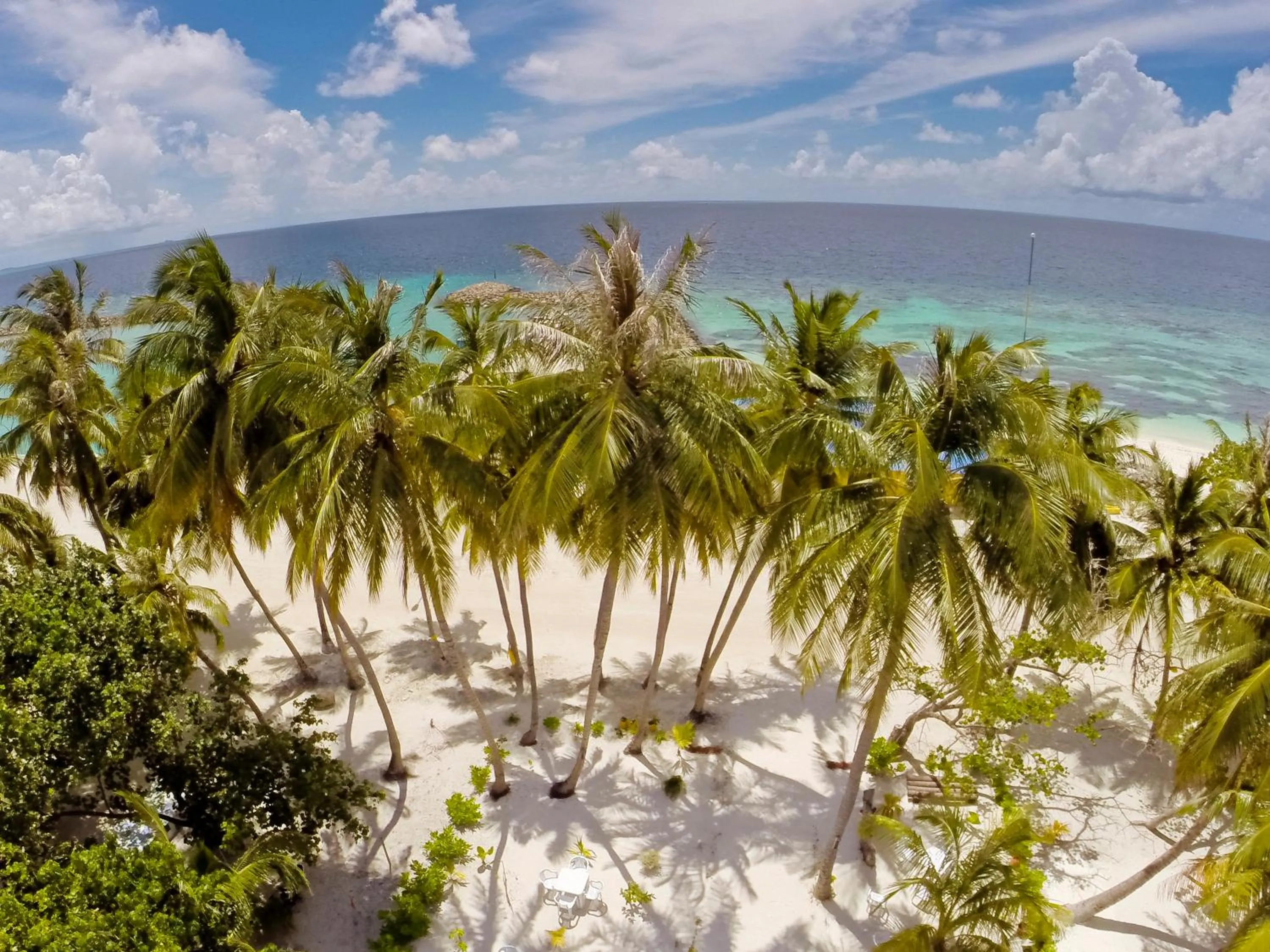 Bird's eye view in Crystal Sands