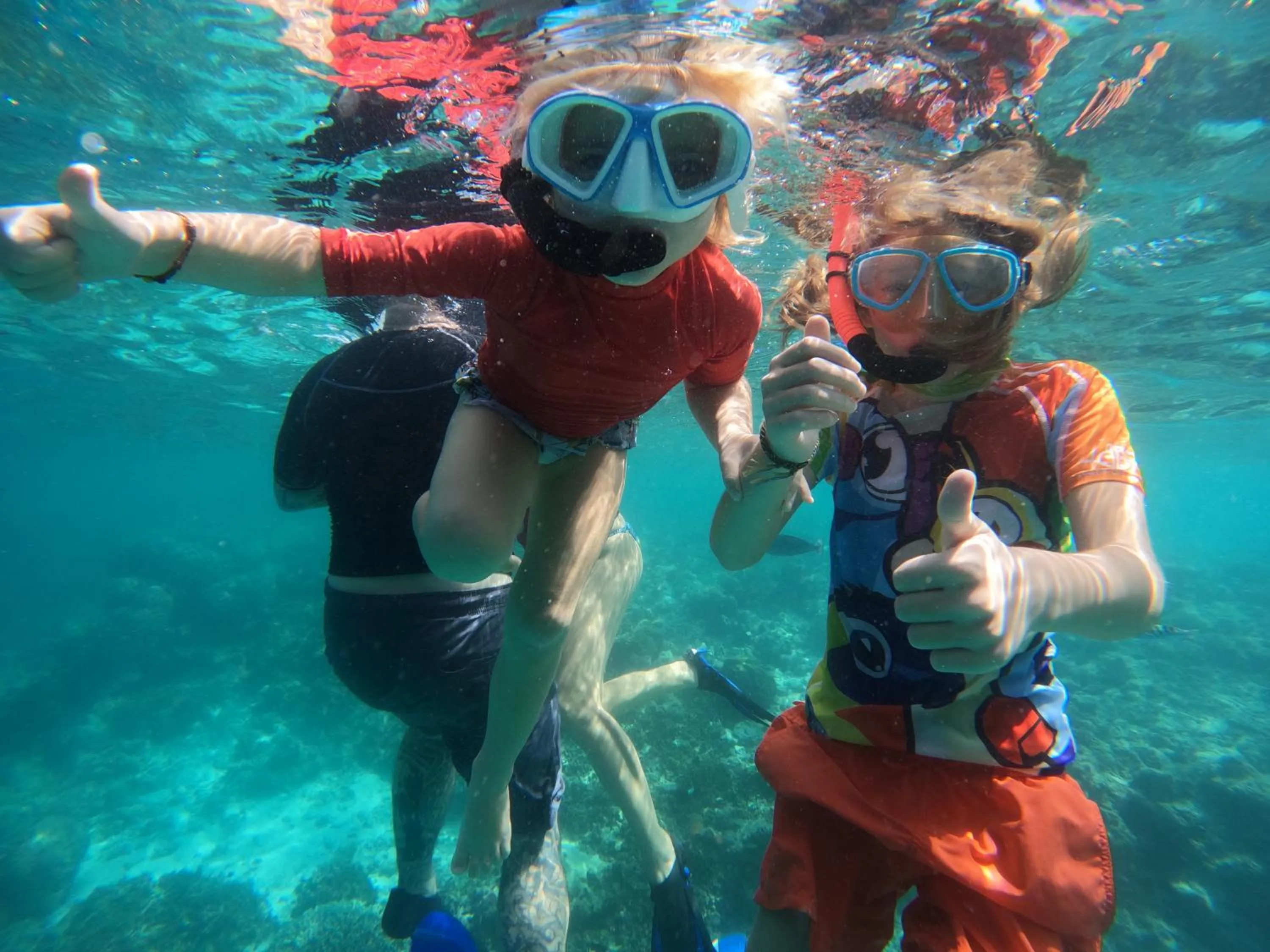 Snorkeling in Crystal Sands
