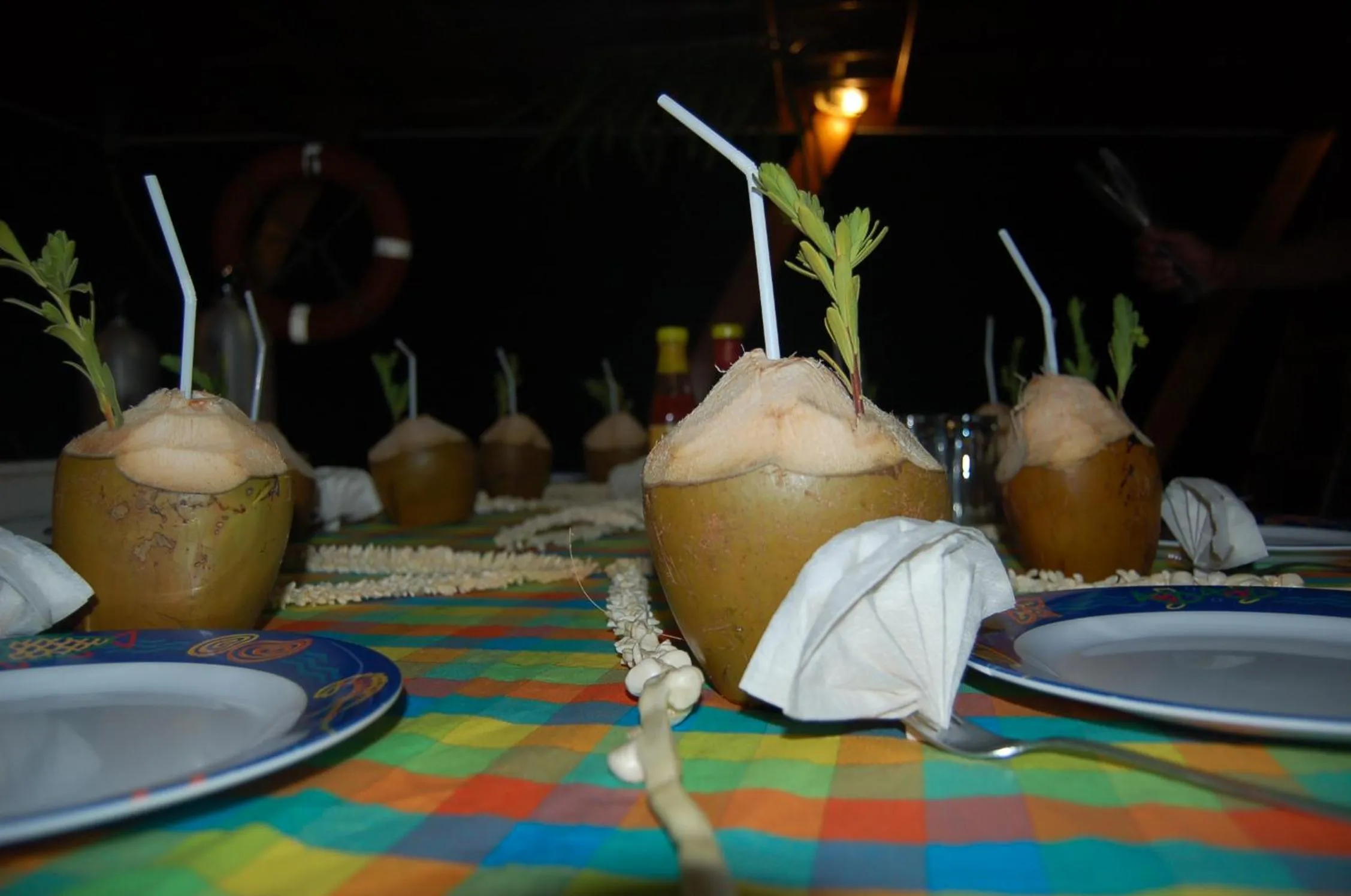 Dinner in Crystal Sands