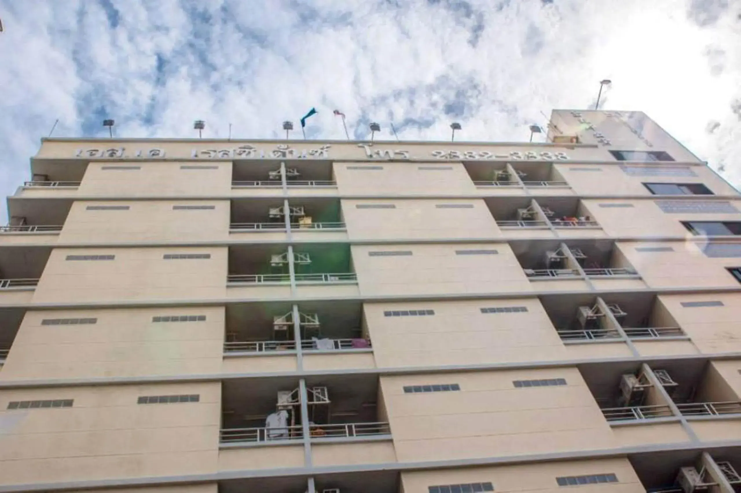 Facade/entrance in S.K. Residence Facade/entrance in S.K. Residence