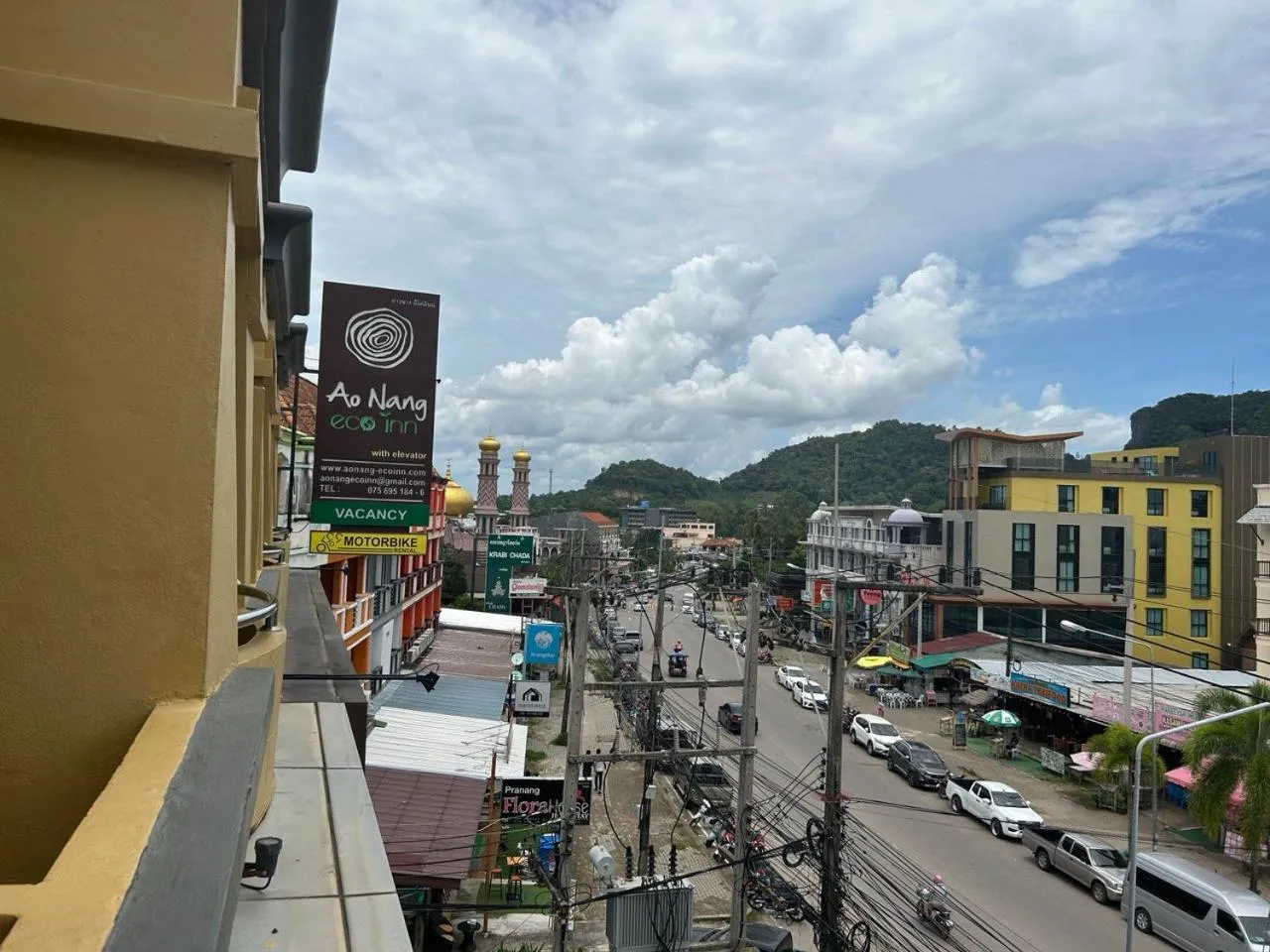 City view in Aonang Eco Inn Krabi