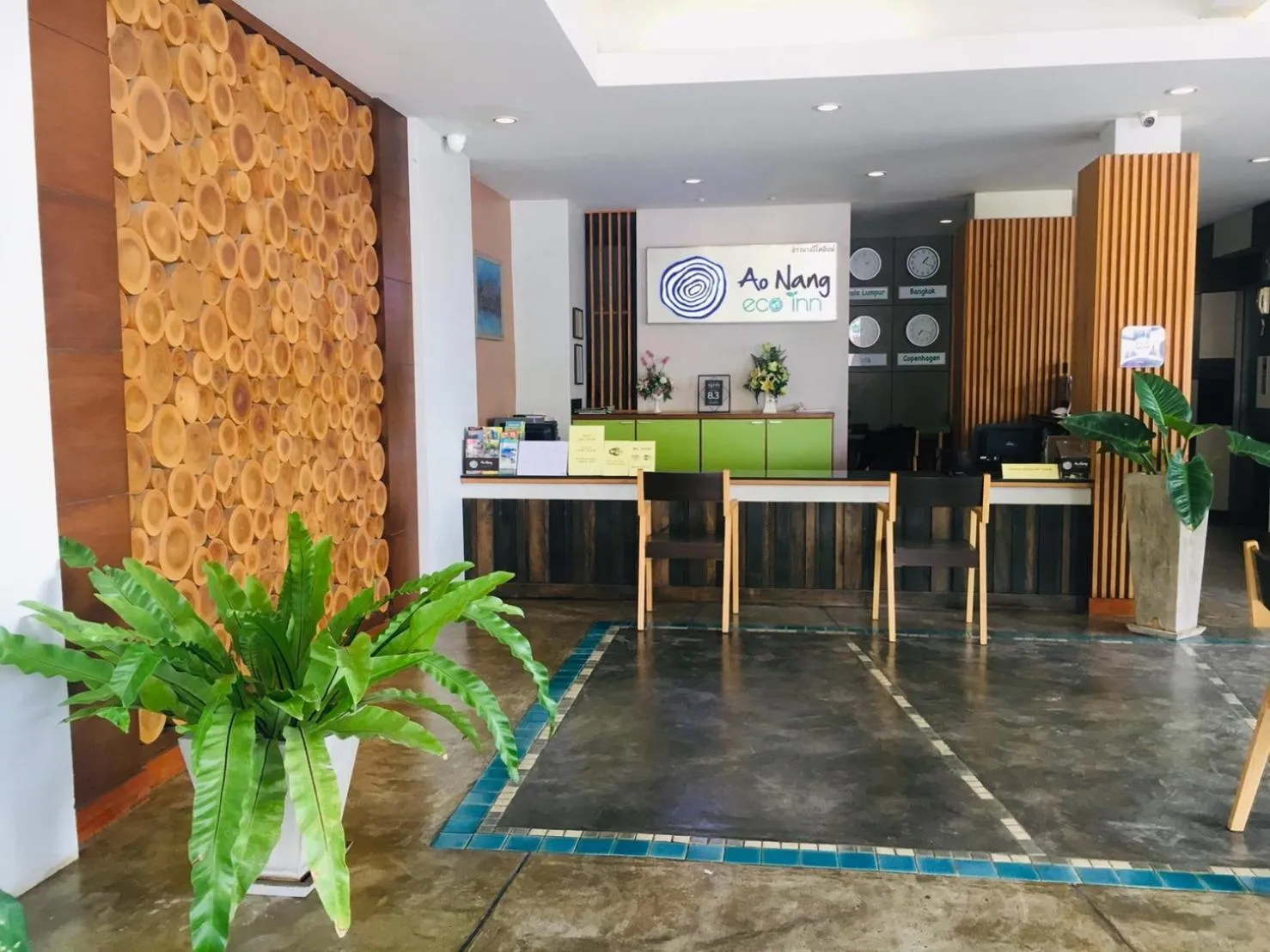 Lobby or reception in Aonang Eco Inn Krabi