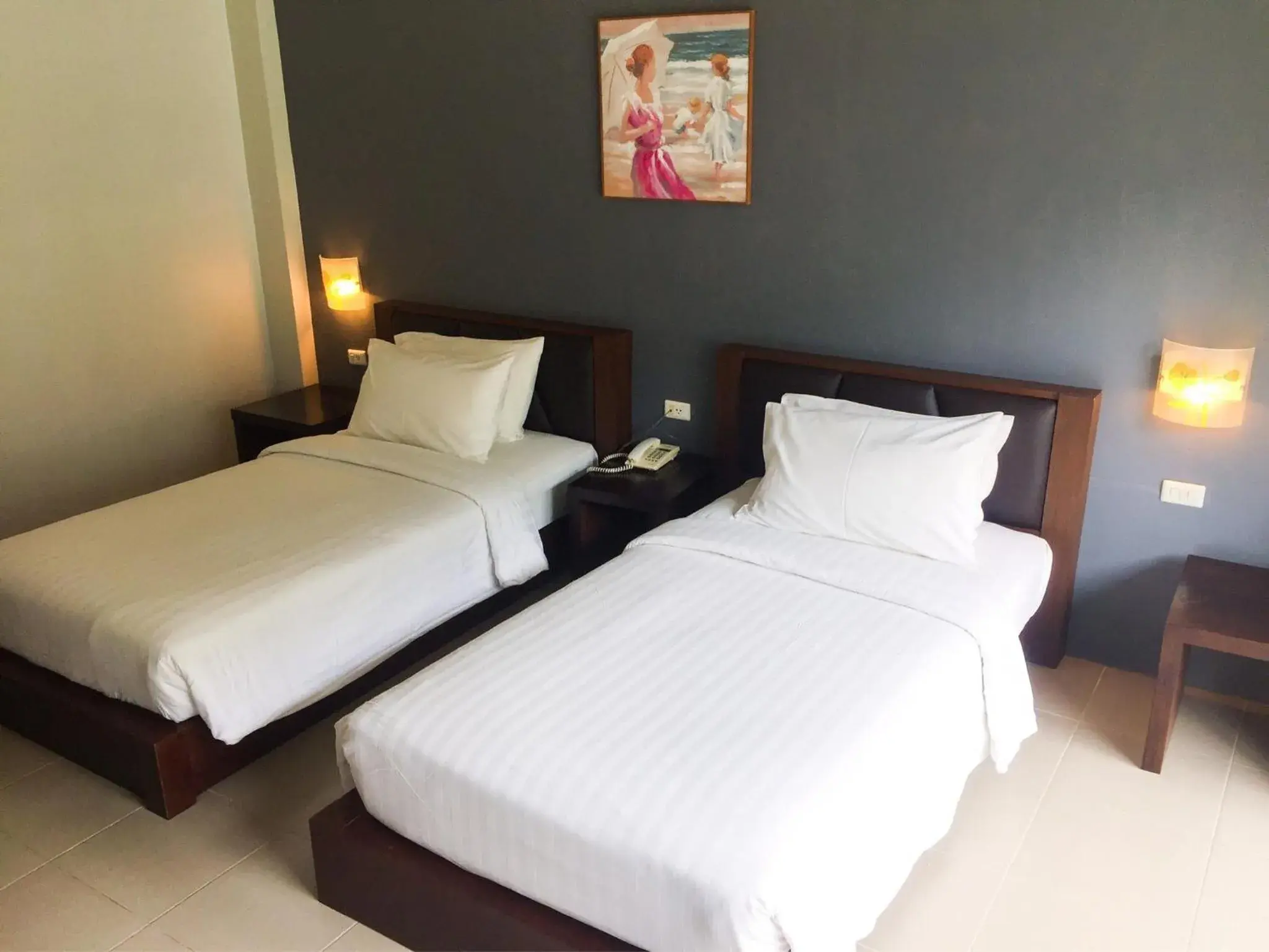 Bed in Aonang Eco Inn Krabi Bed in Aonang Eco Inn Krabi