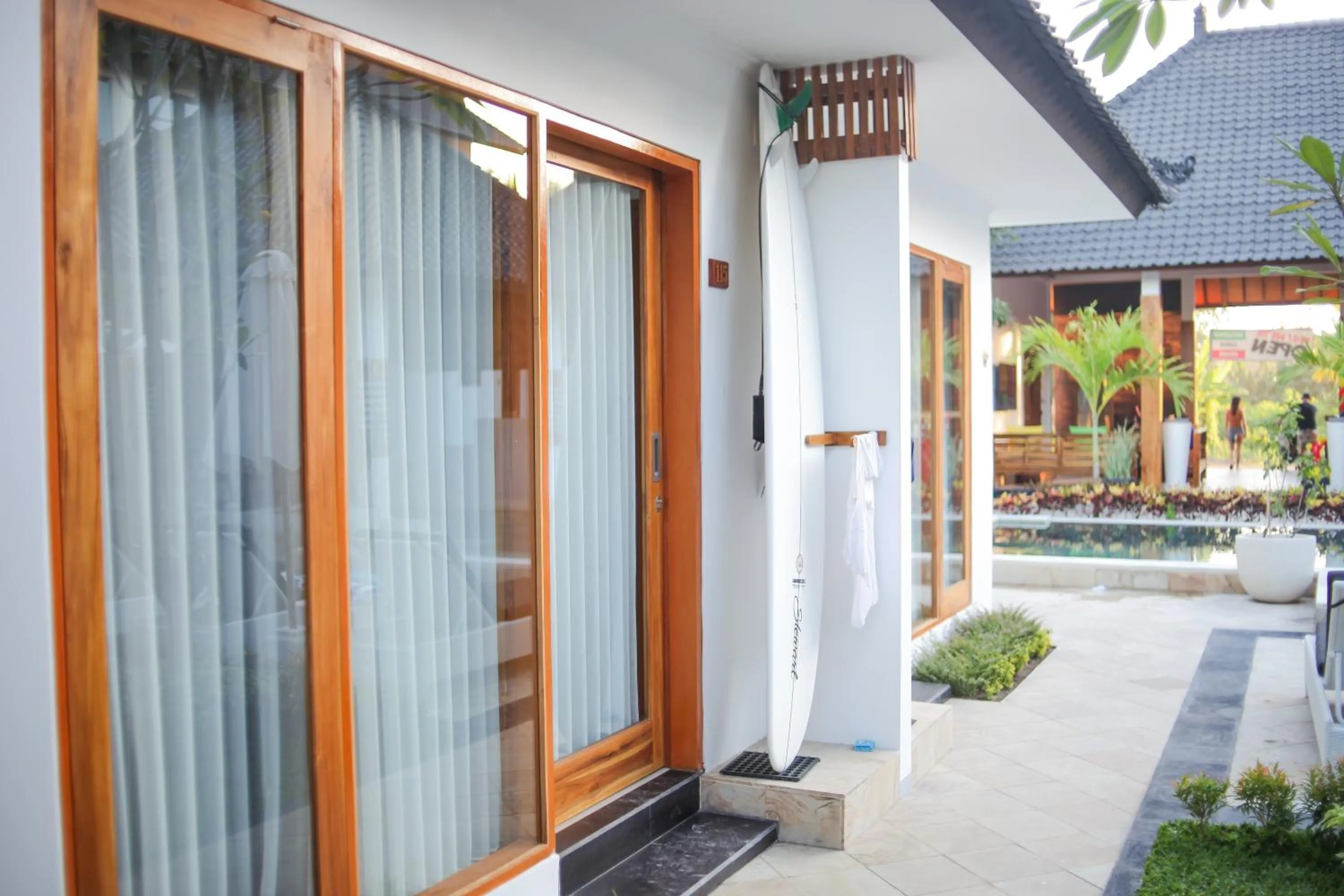 Property building in Villa Casablanca Surf Keramas