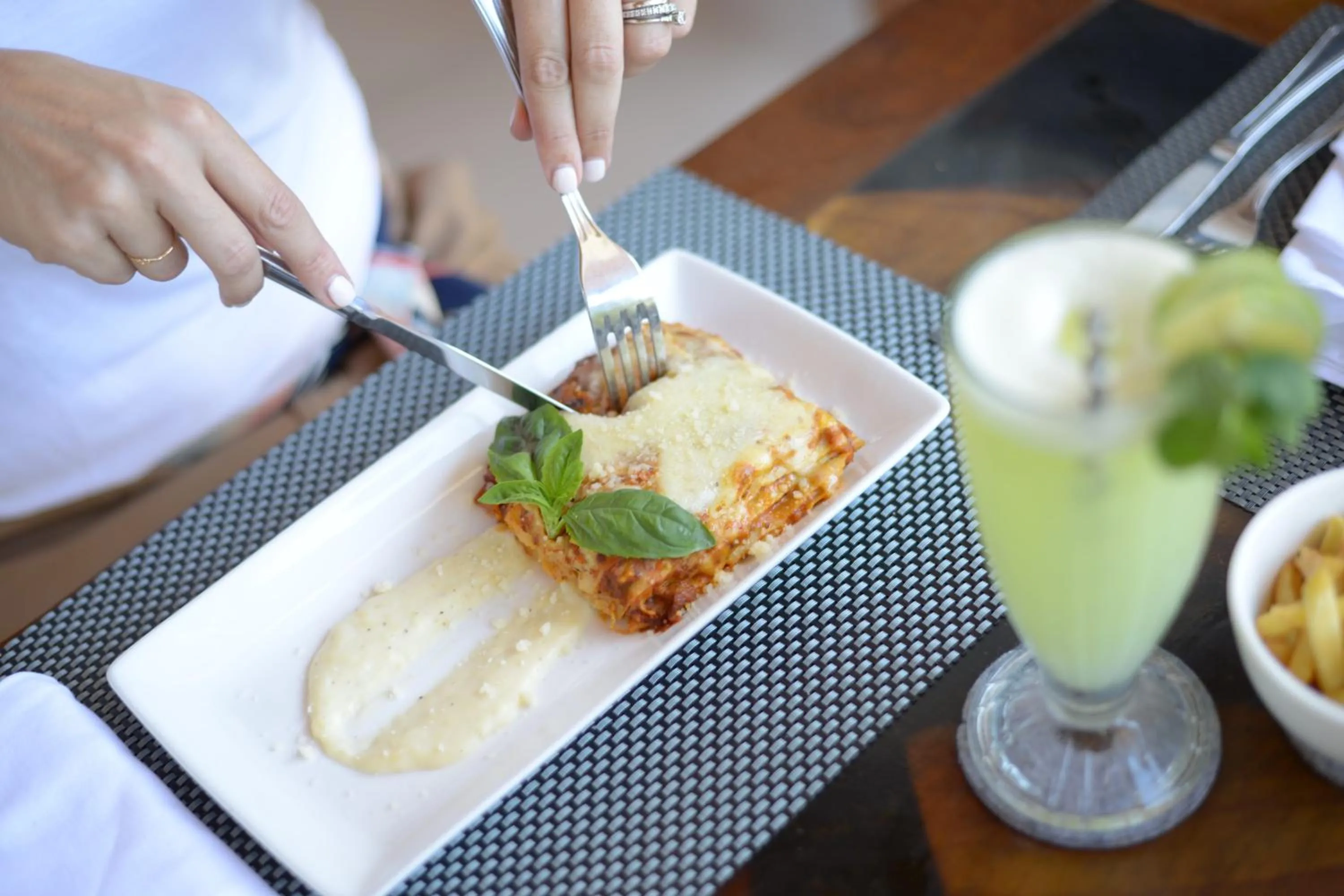 Food in Villa Casablanca Surf Keramas