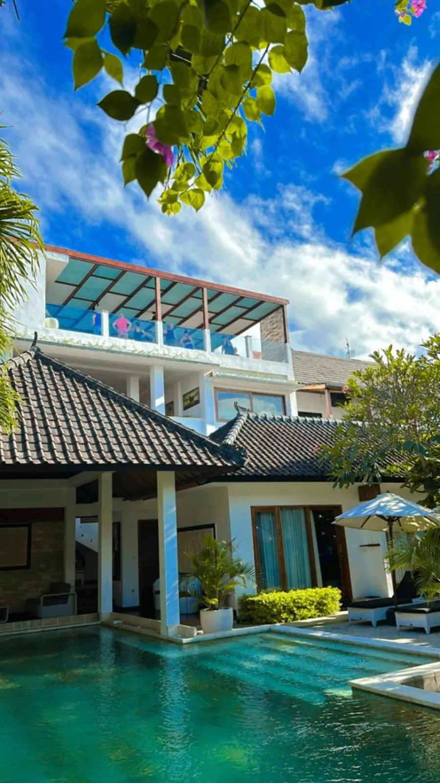 Property building in Villa Casablanca Surf Keramas