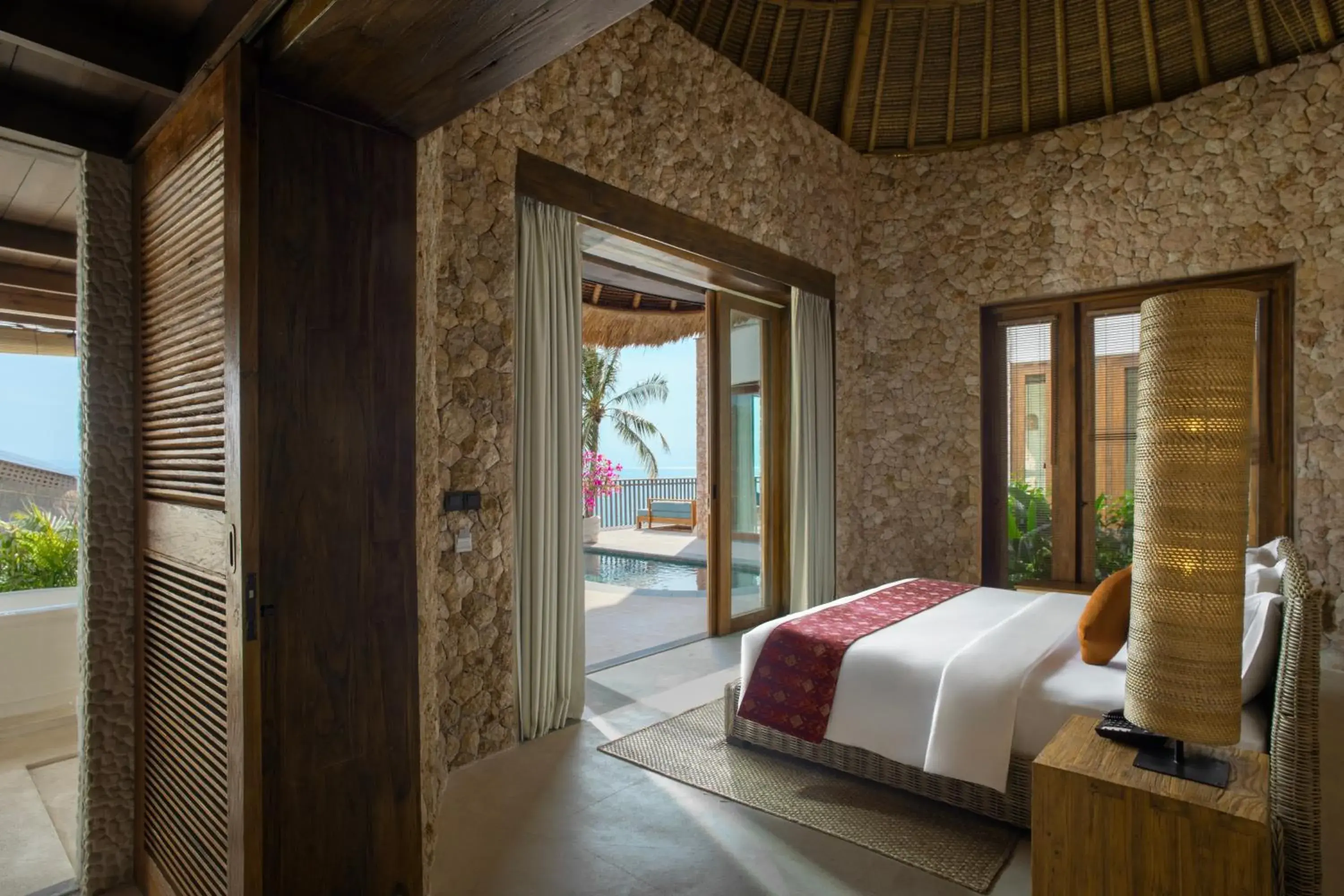 Bed in Kalandara Resort Lombok Bed in Kalandara Resort Lombok