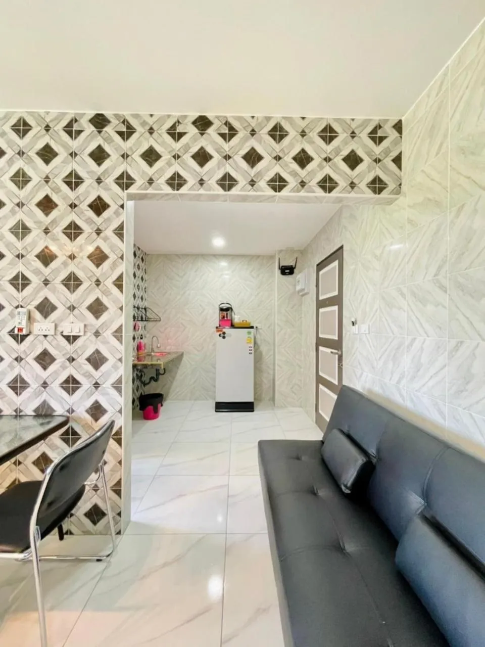 Seating area in โรงแรมเรือนคุณเล็ก กานต์สินี