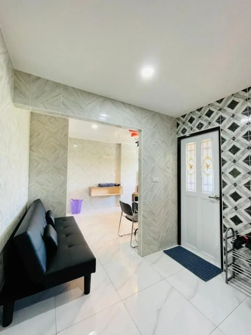 Seating area in โรงแรมเรือนคุณเล็ก กานต์สินี Seating area in โรงแรมเรือนคุณเล็ก กานต์สินี