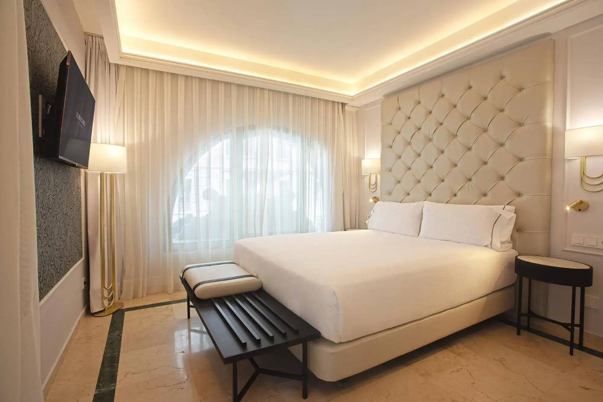 Bed in Exe Laietana Palace Bed in Exe Laietana Palace