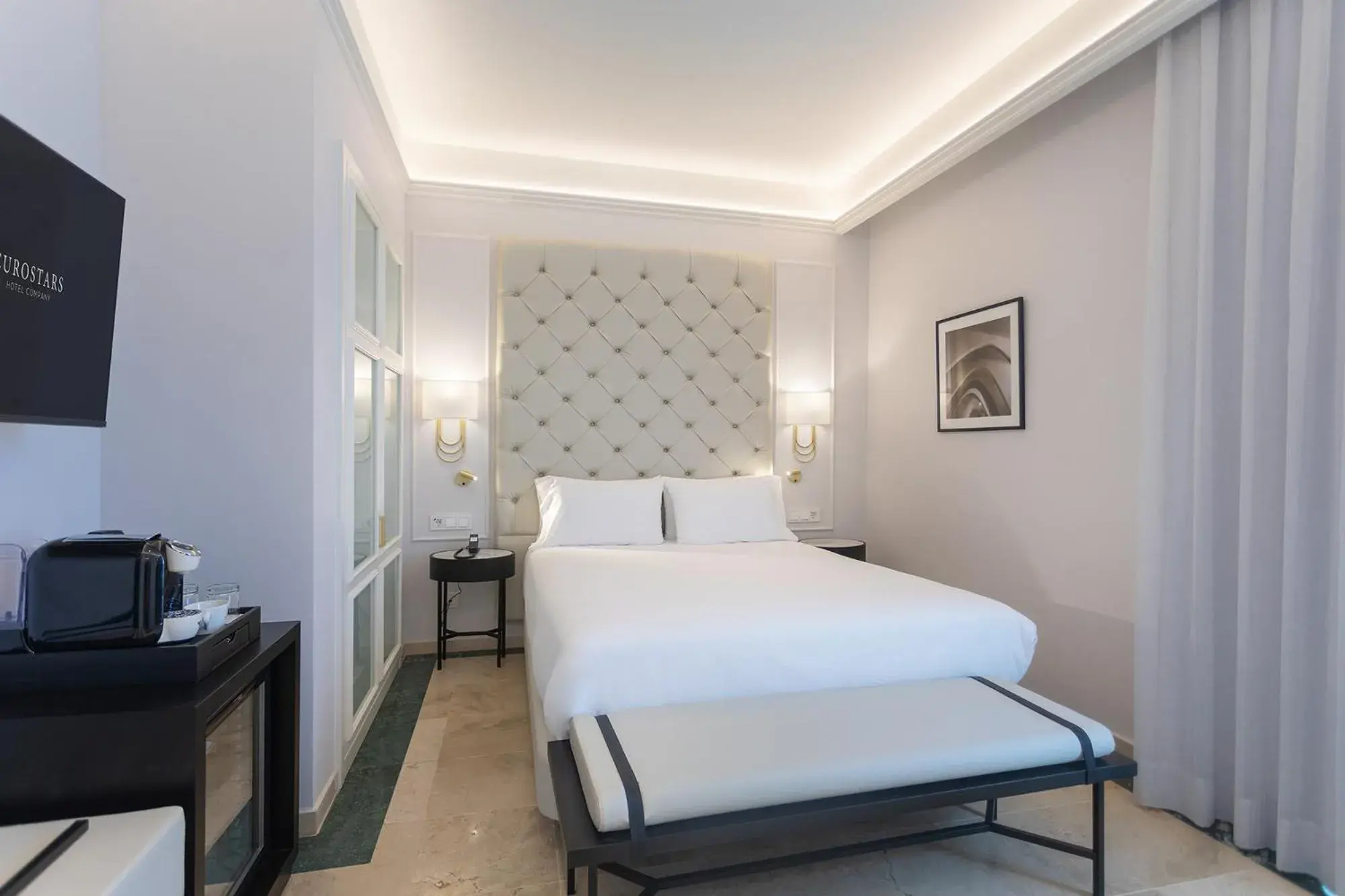 Bed in Eurostars Laietana Bed in Eurostars Laietana