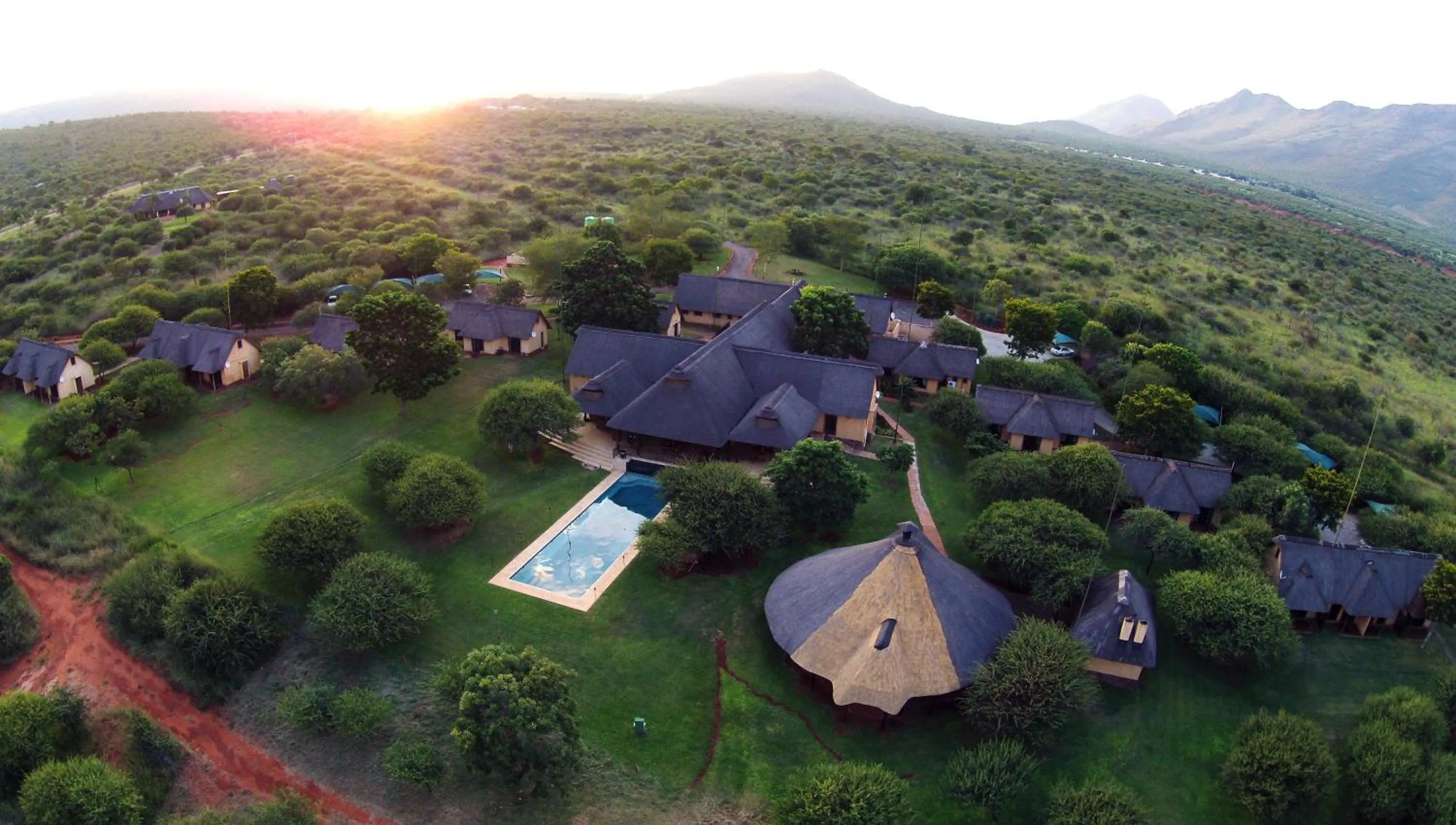 Bird's eye view in Lapeng Guest Lodge