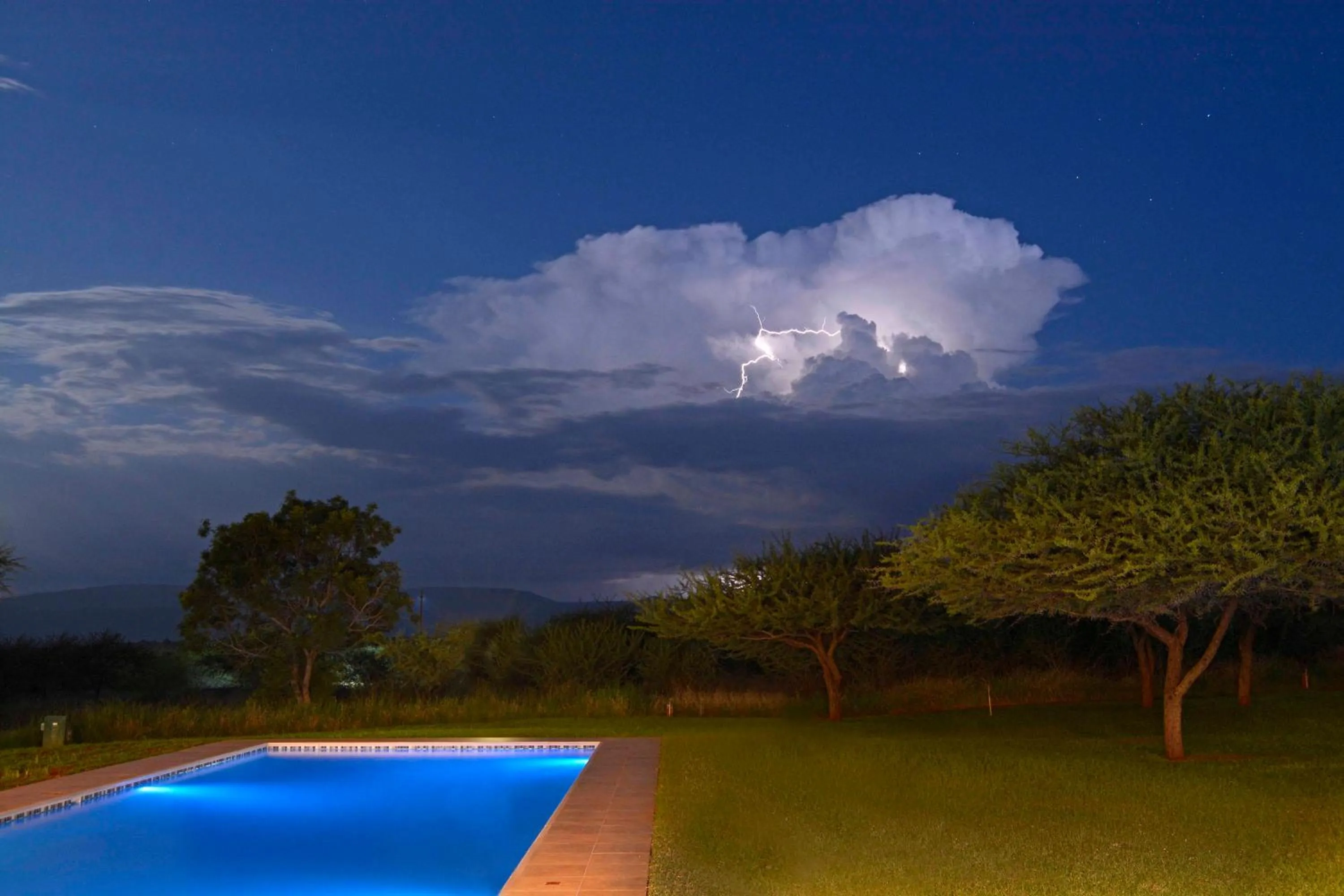 Swimming pool in Lapeng Guest Lodge