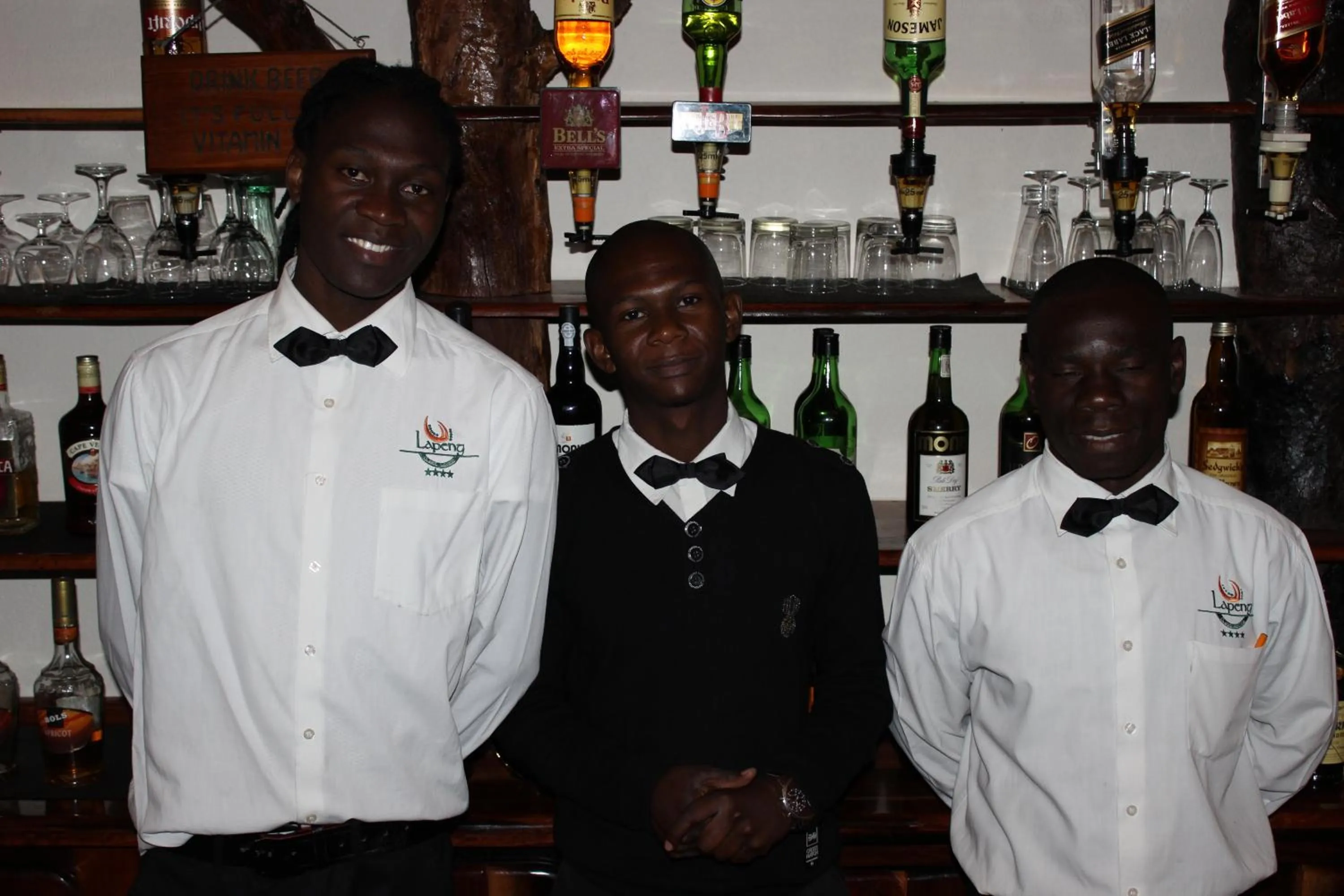 Staff in Lapeng Guest Lodge