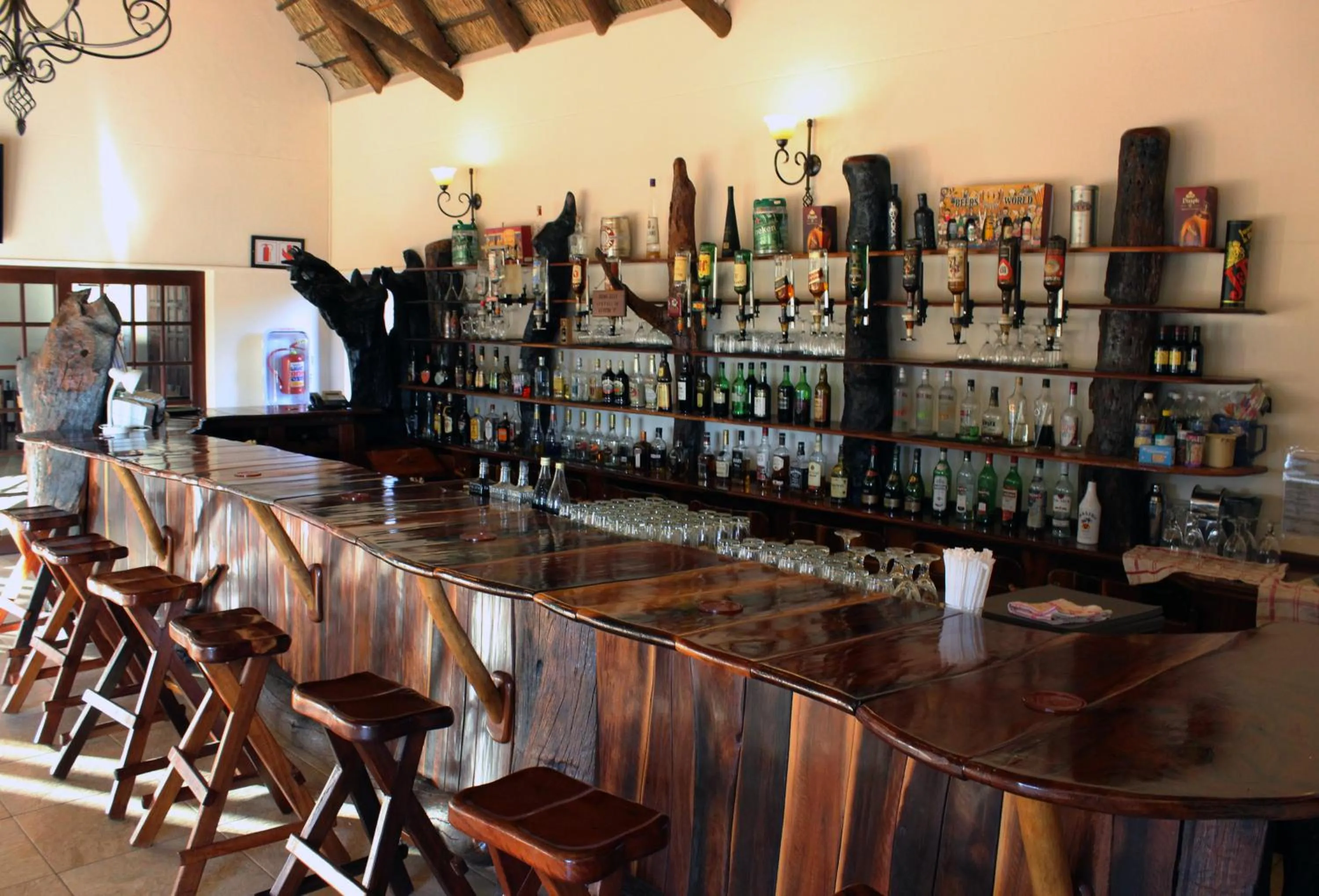 Lounge or bar in Lapeng Guest Lodge