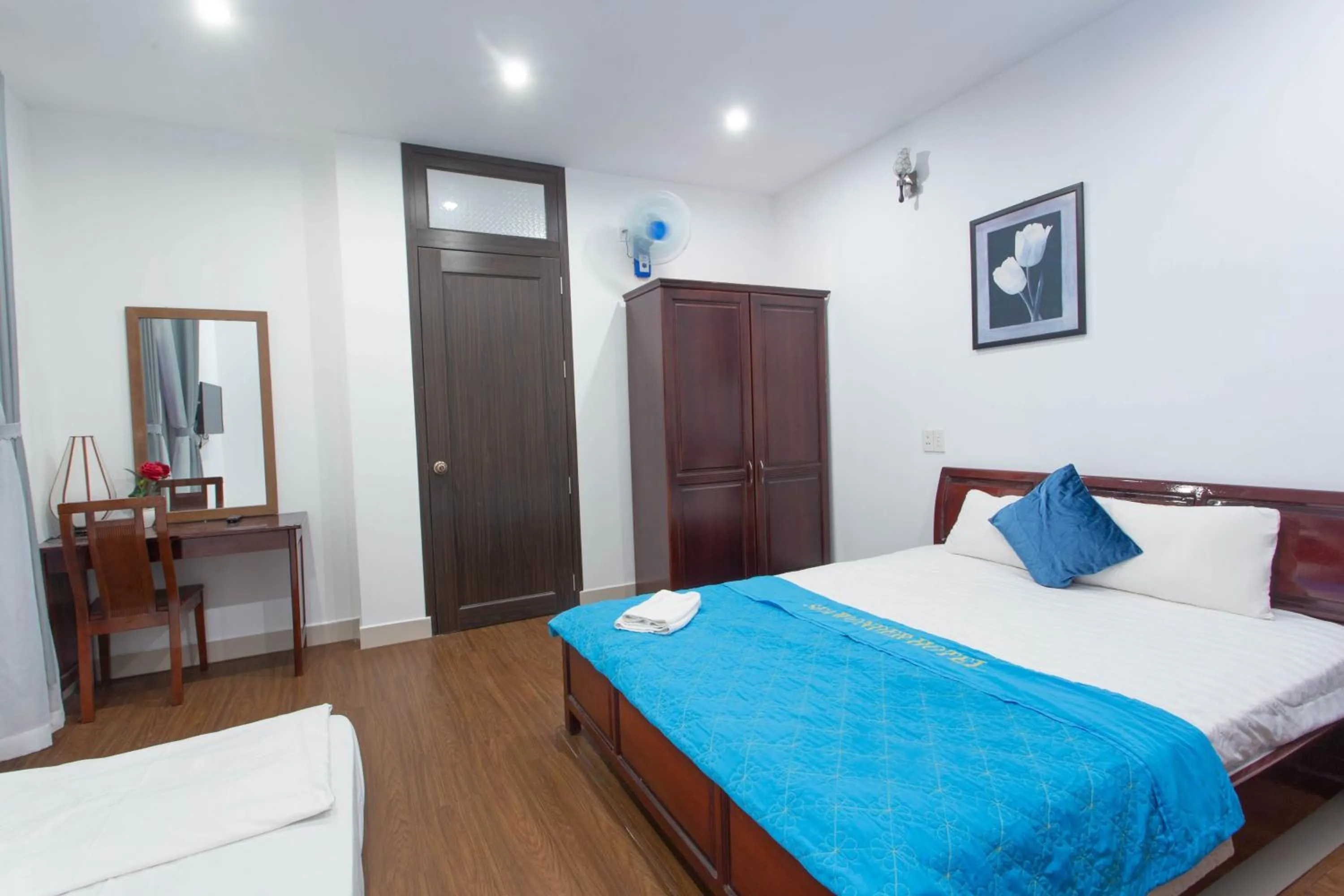 Bed in SKY APARTMENT & HOTEL