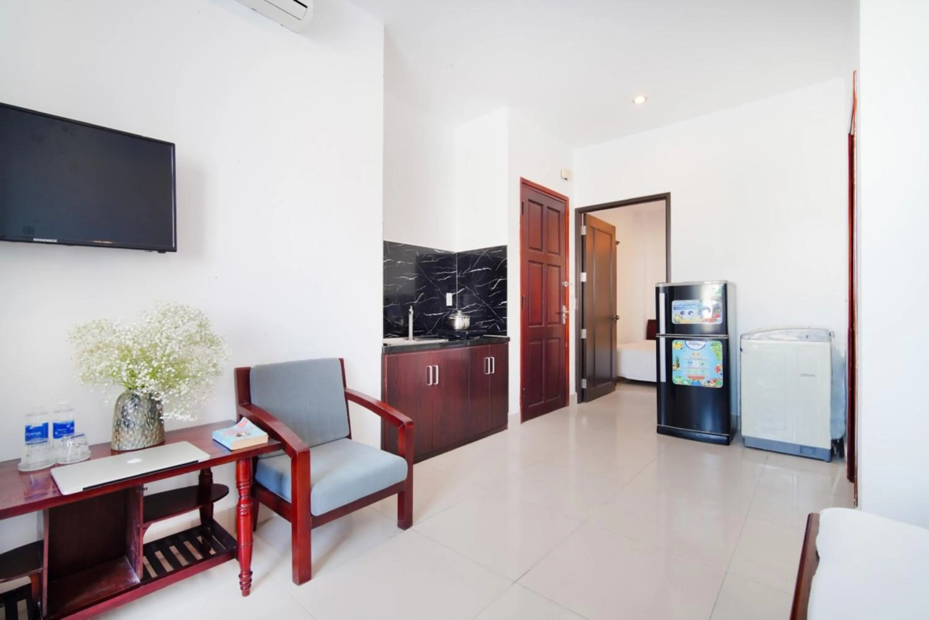 Seating area in SKY APARTMENT & HOTEL