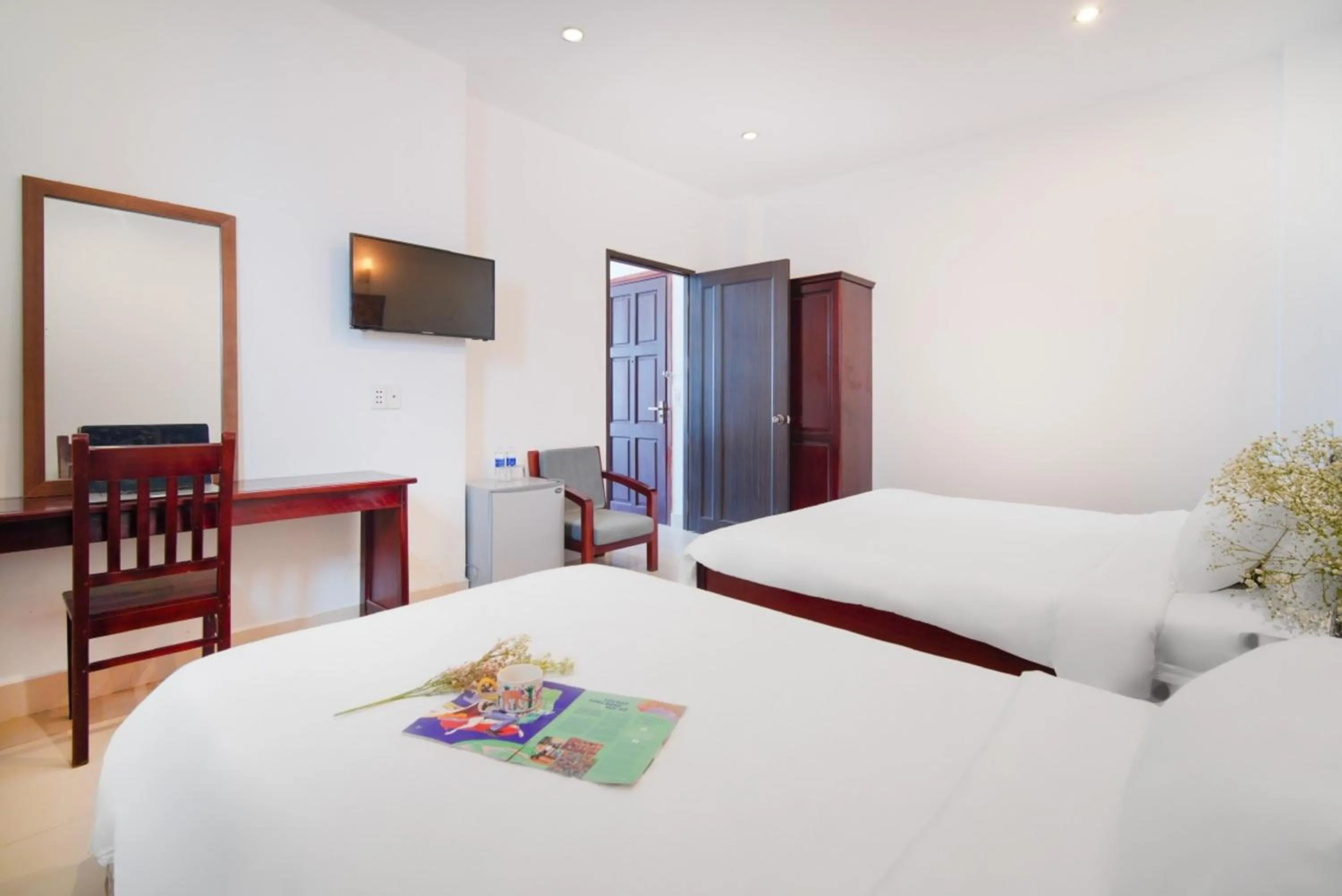 Bed in SKY APARTMENT & HOTEL