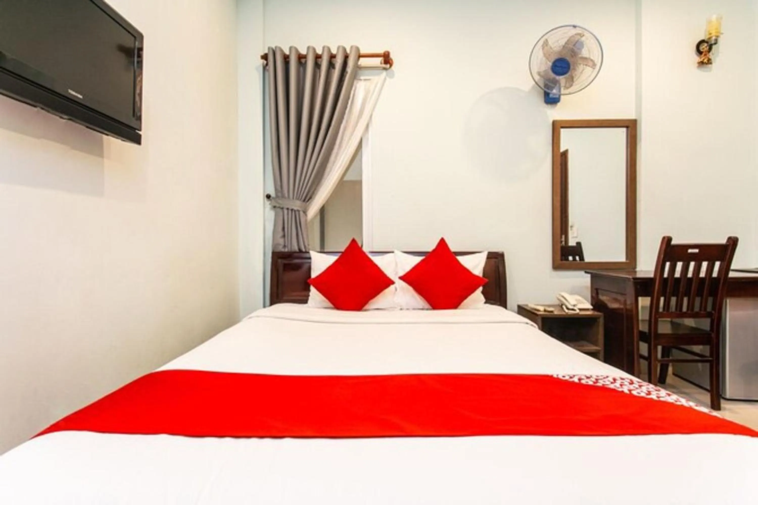 Bed in SKY APARTMENT & HOTEL