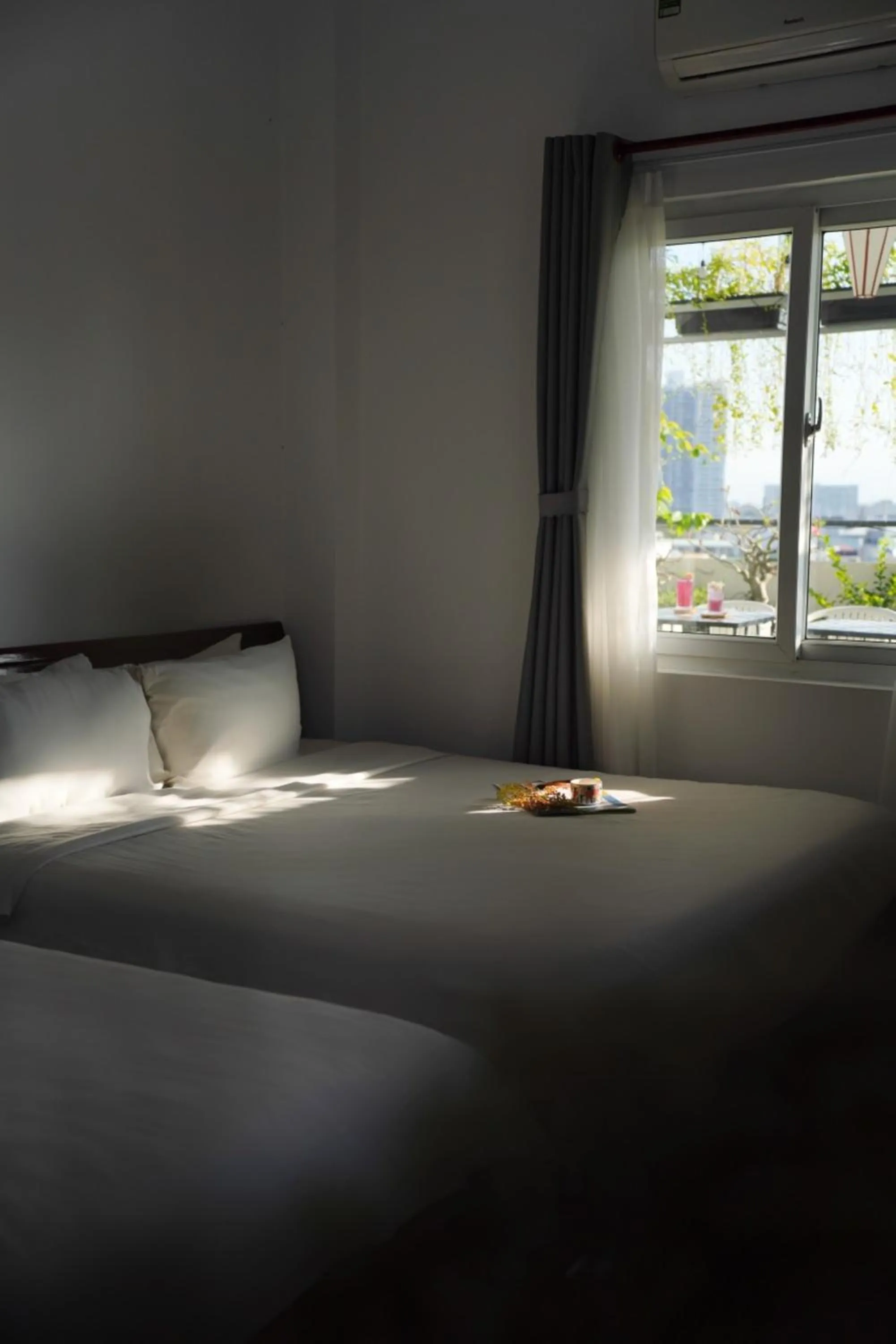 Bed in SKY APARTMENT & HOTEL