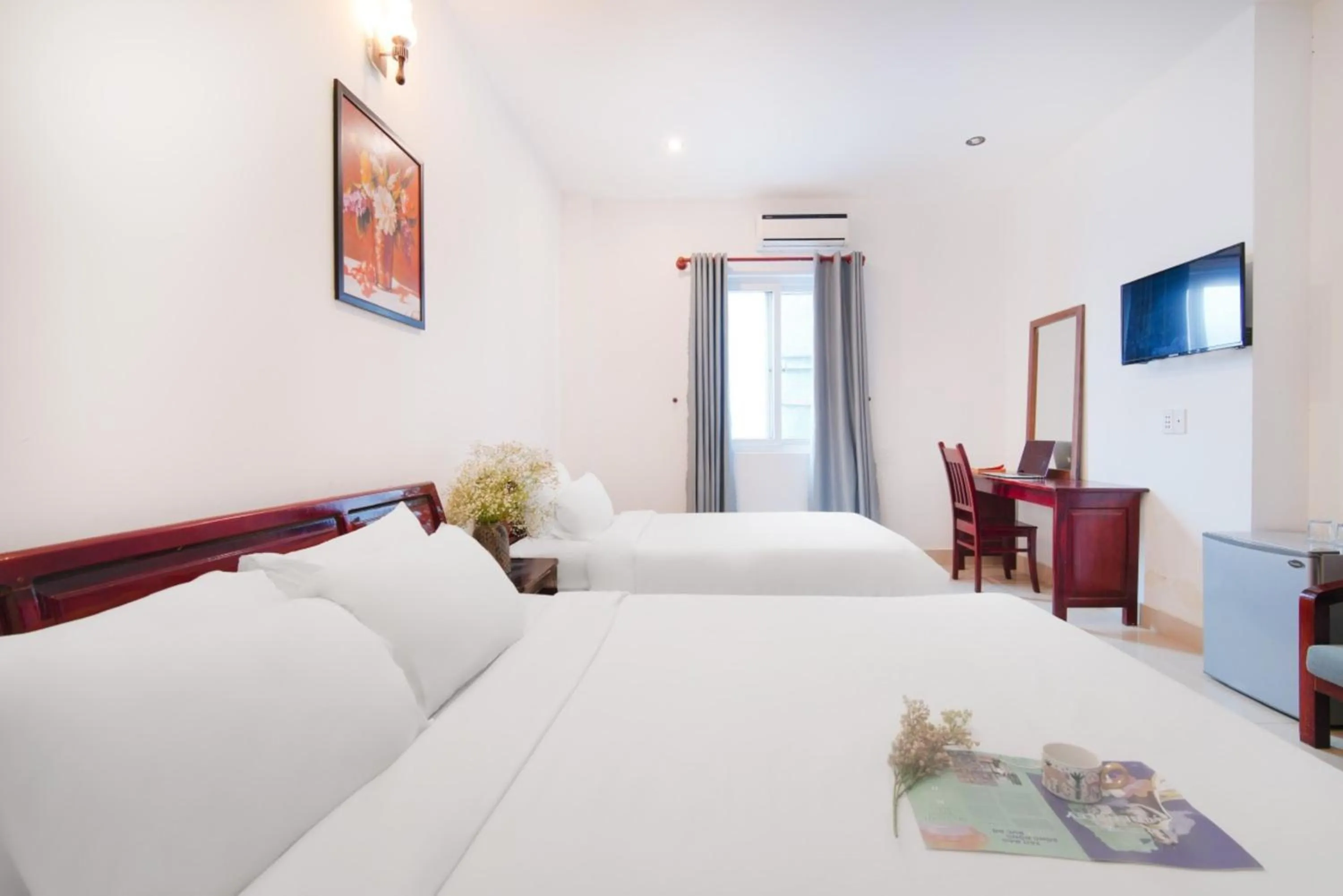 Bed in SKY APARTMENT & HOTEL