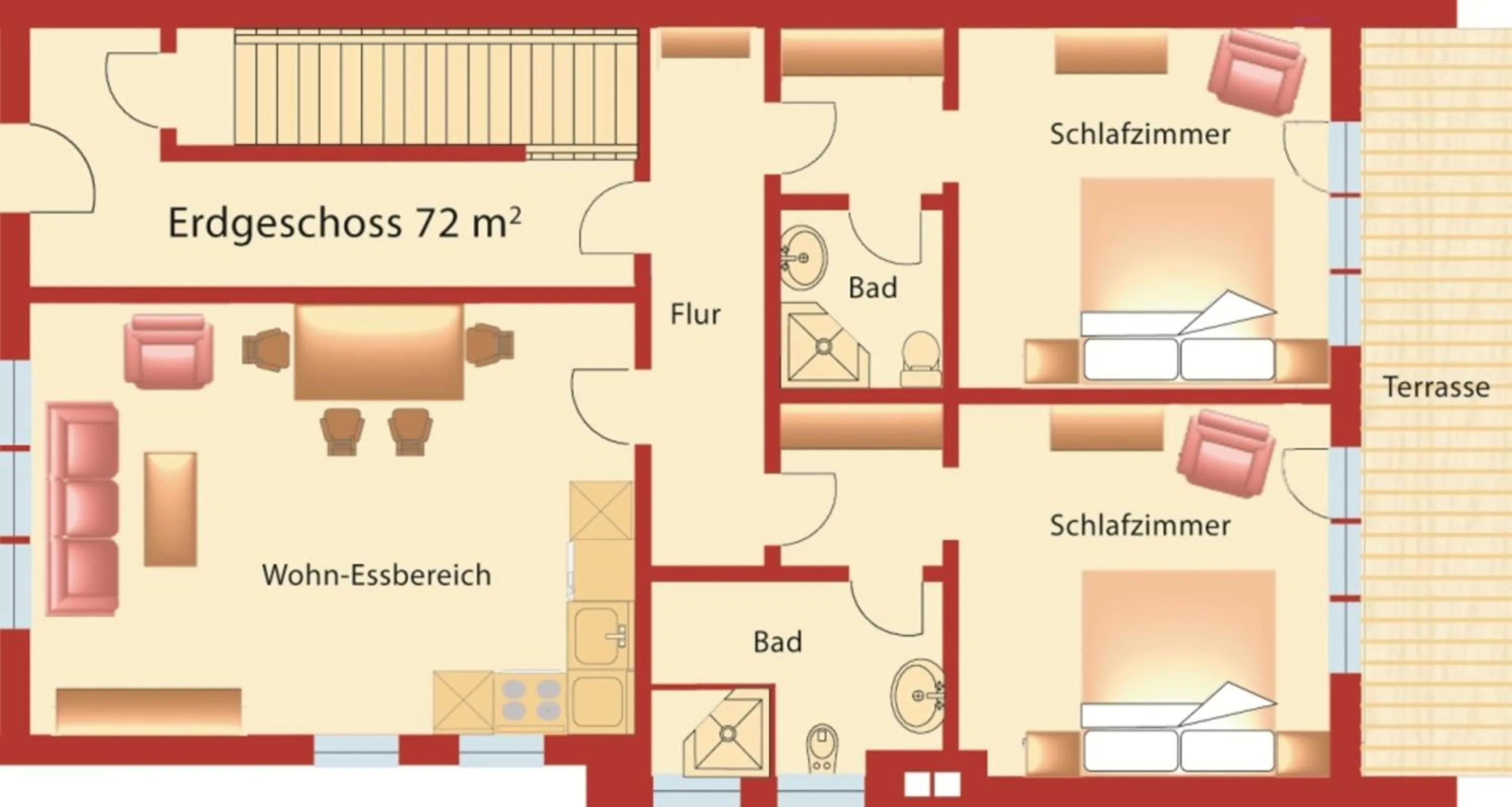 Photo of the whole room in Landhaus Gastager