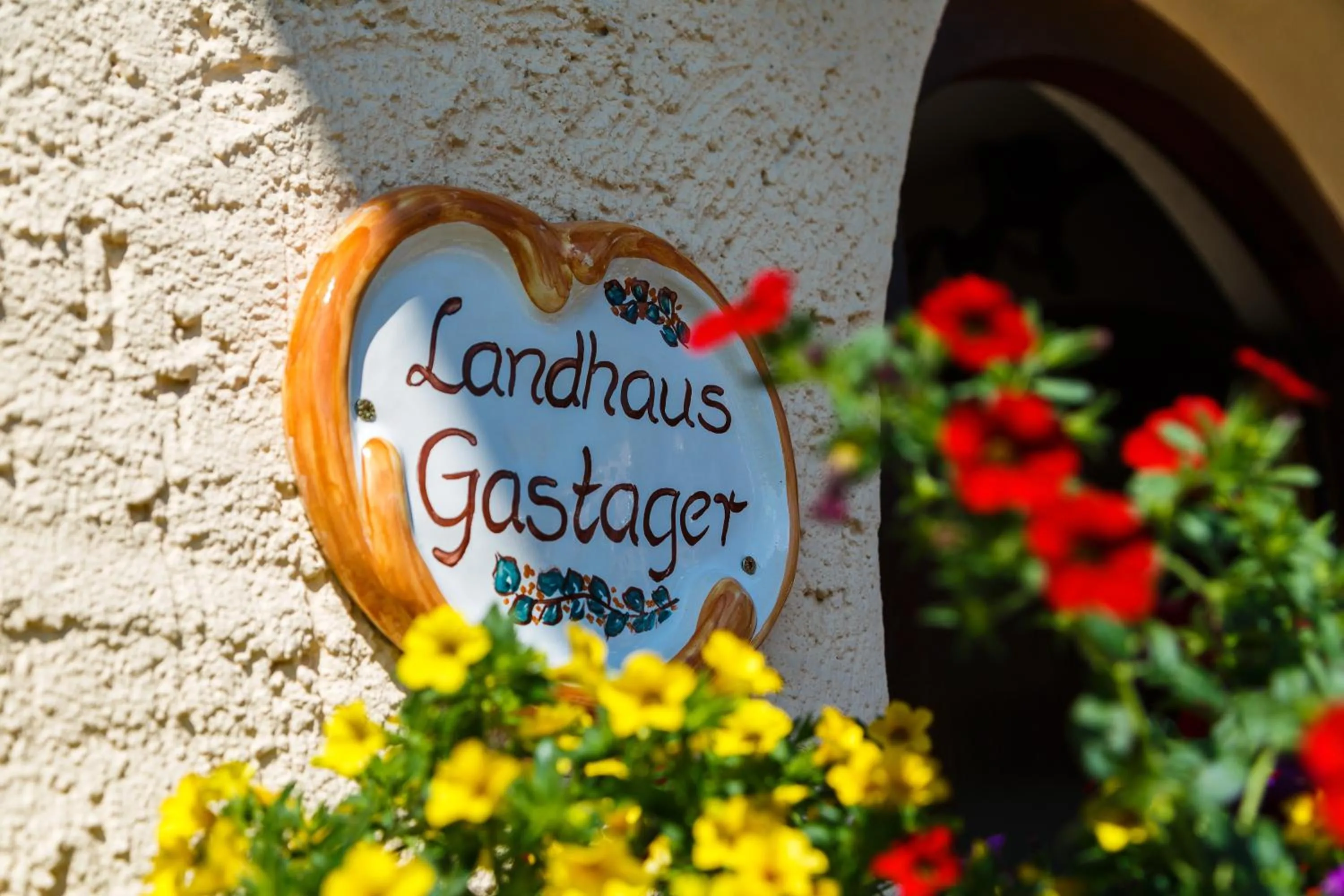Property logo or sign in Landhaus Gastager