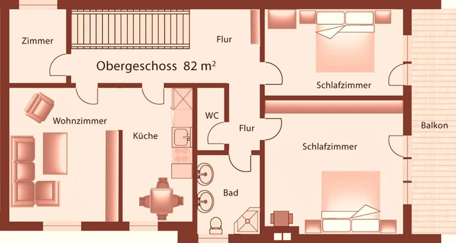 Floor plan in Landhaus Gastager