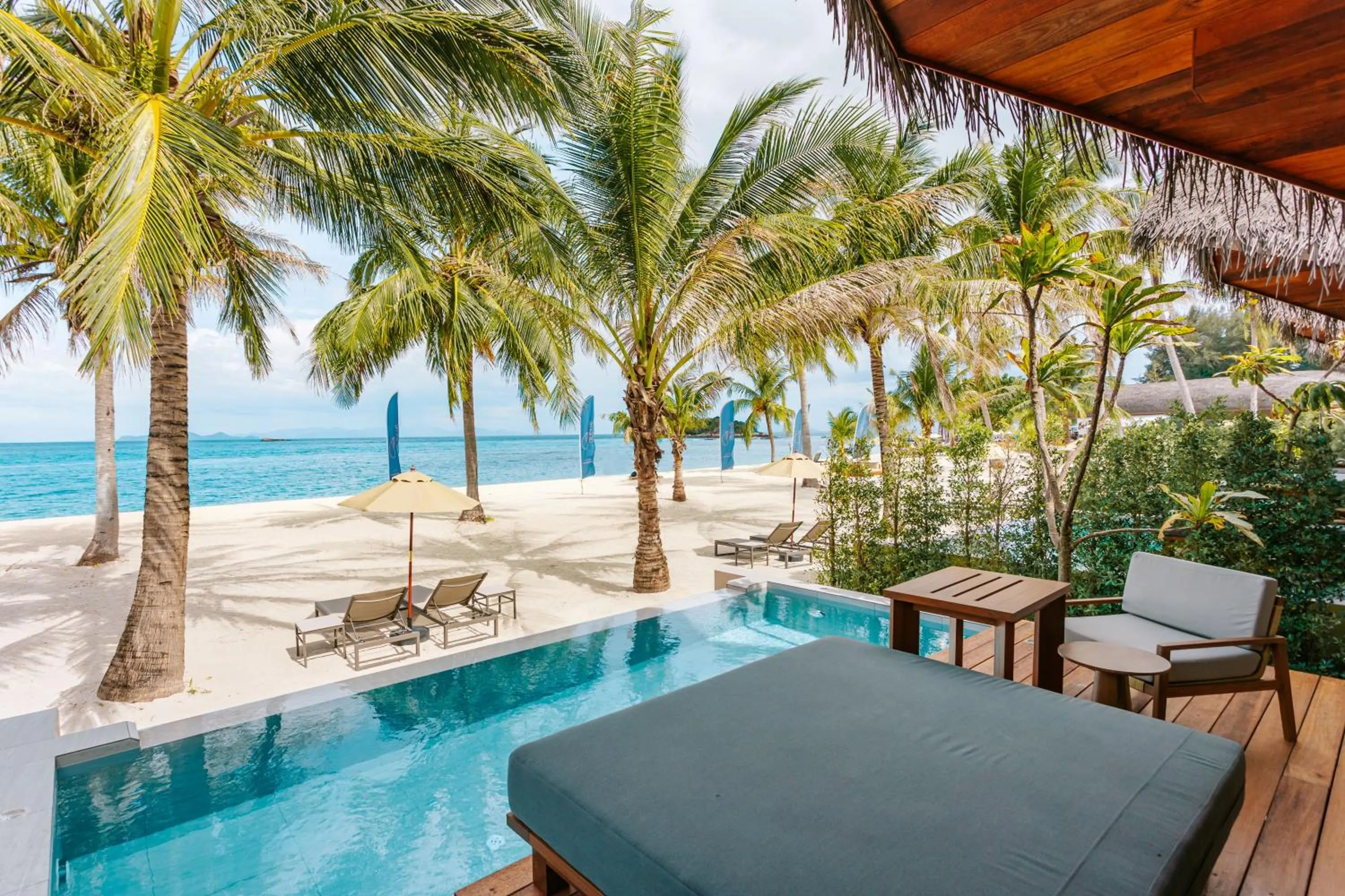 Patio in Irene Pool Villa Resort, Koh Lipe