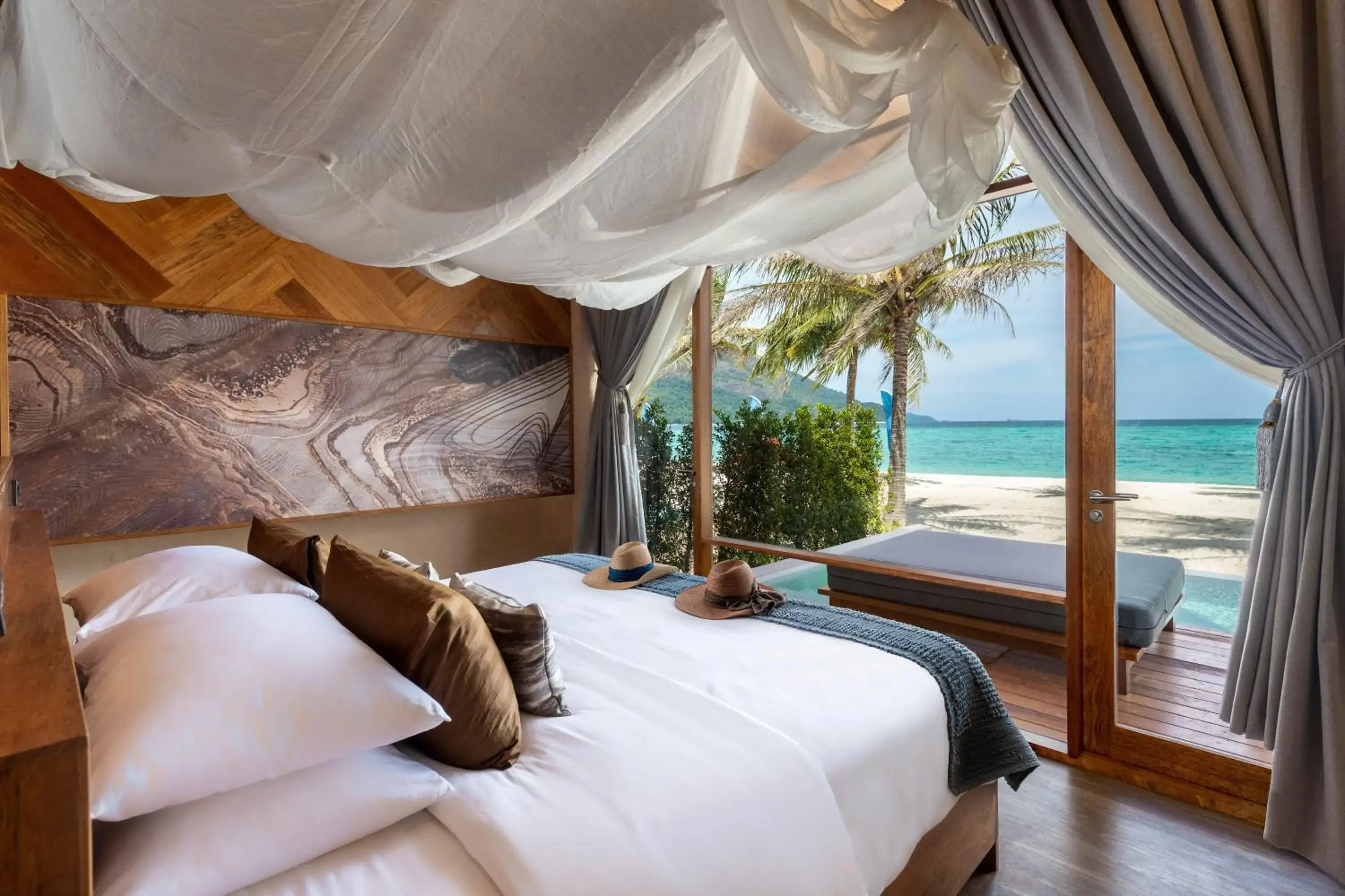 Bedroom, Bed in Irene Pool Villa Resort, Koh Lipe Bedroom, Bed in Irene Pool Villa Resort, Koh Lipe