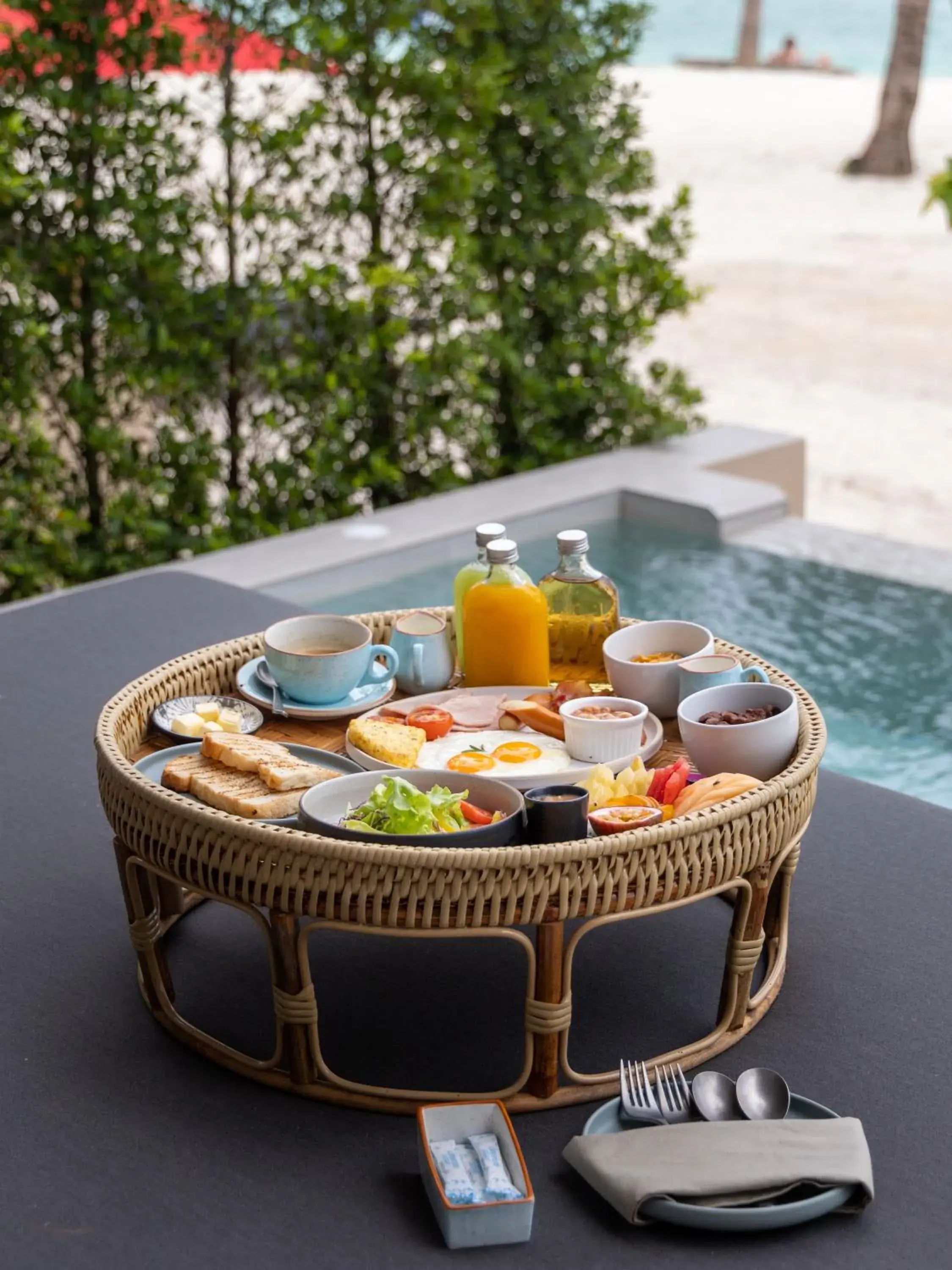 Breakfast in Irene Pool Villa Resort, Koh Lipe Breakfast in Irene Pool Villa Resort, Koh Lipe