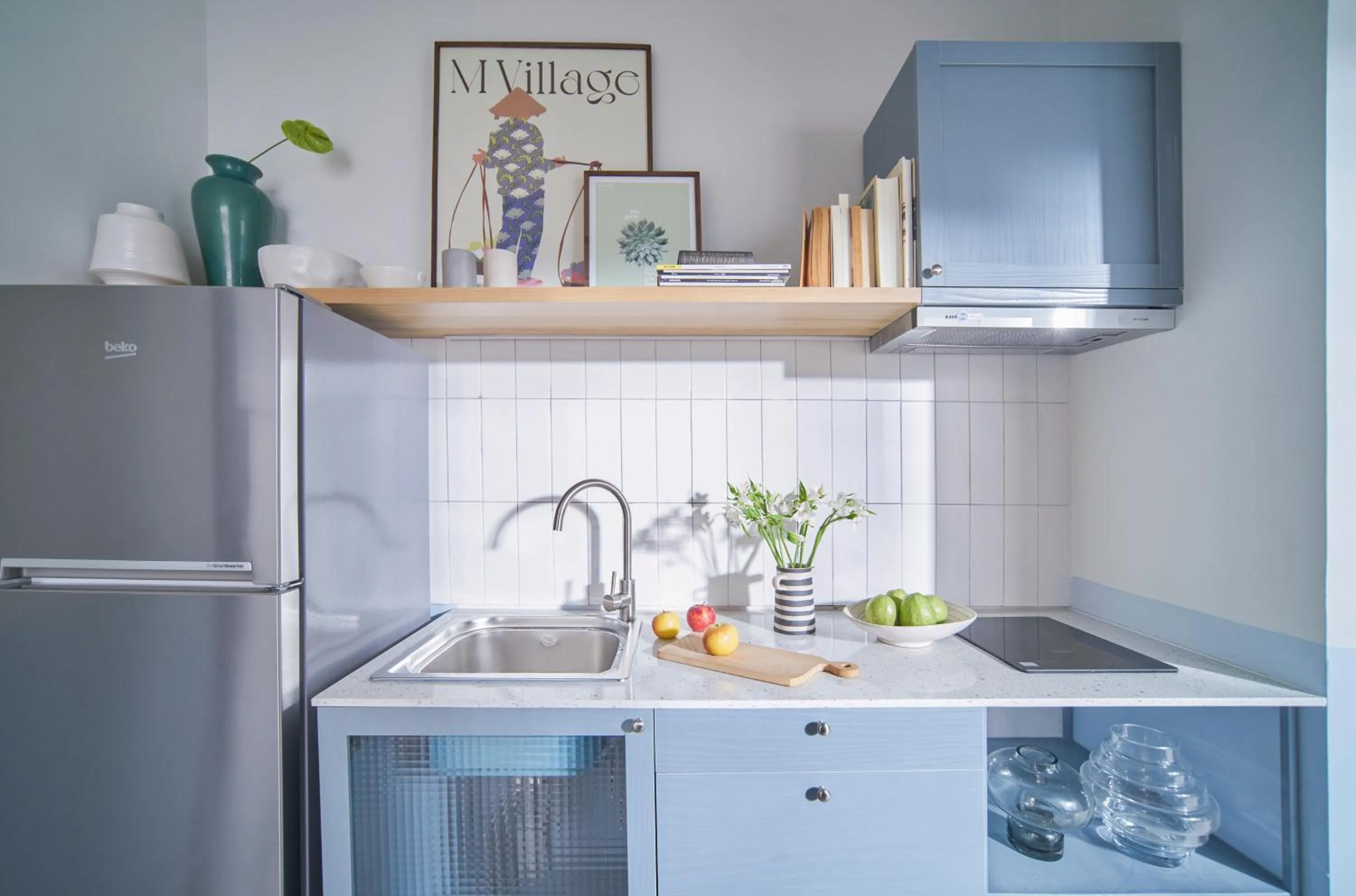 kitchen in M Village Living Lý Chính Thắng