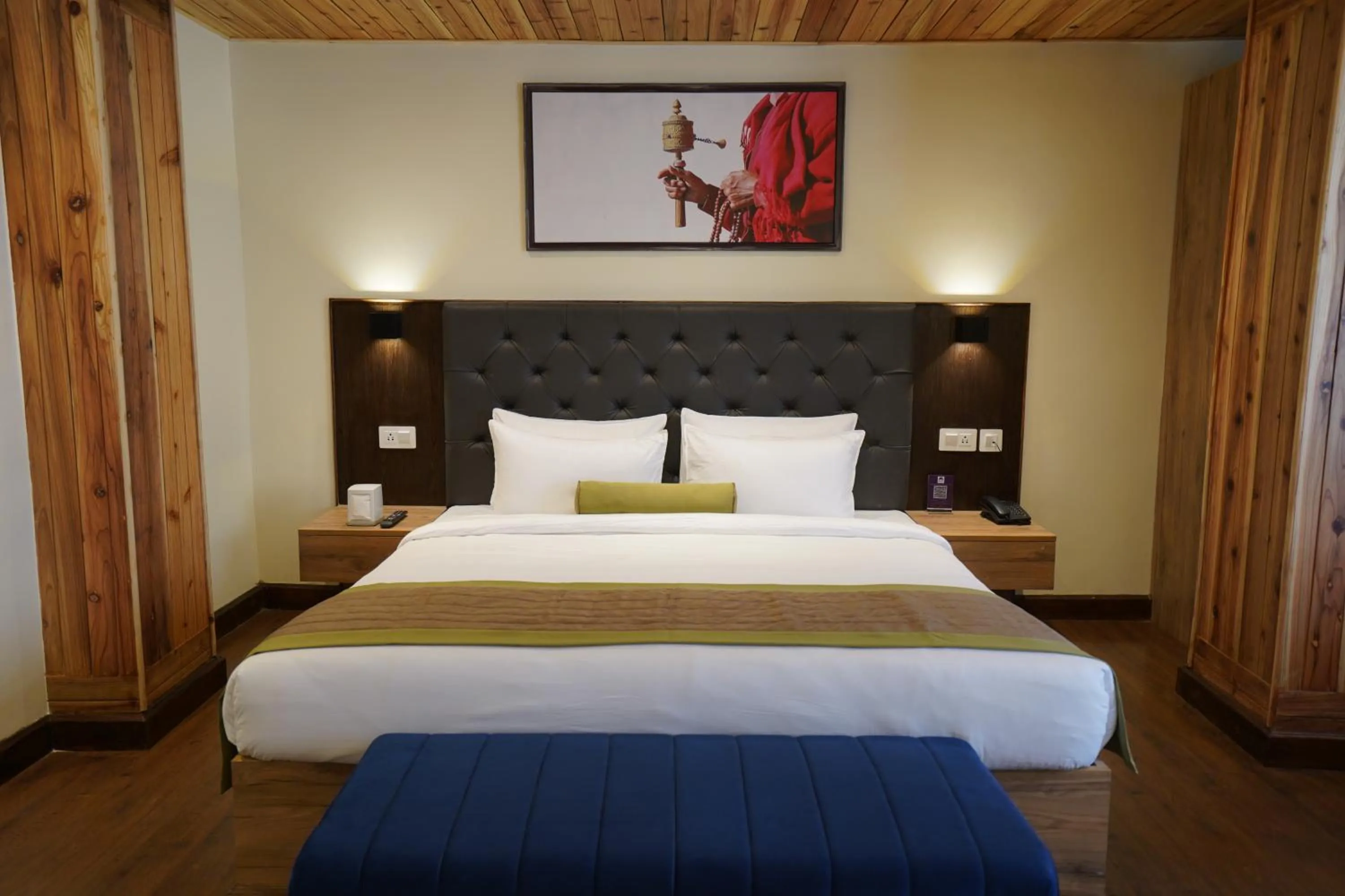 Bed in Mount Magnolia Boutique Hotel & Spa