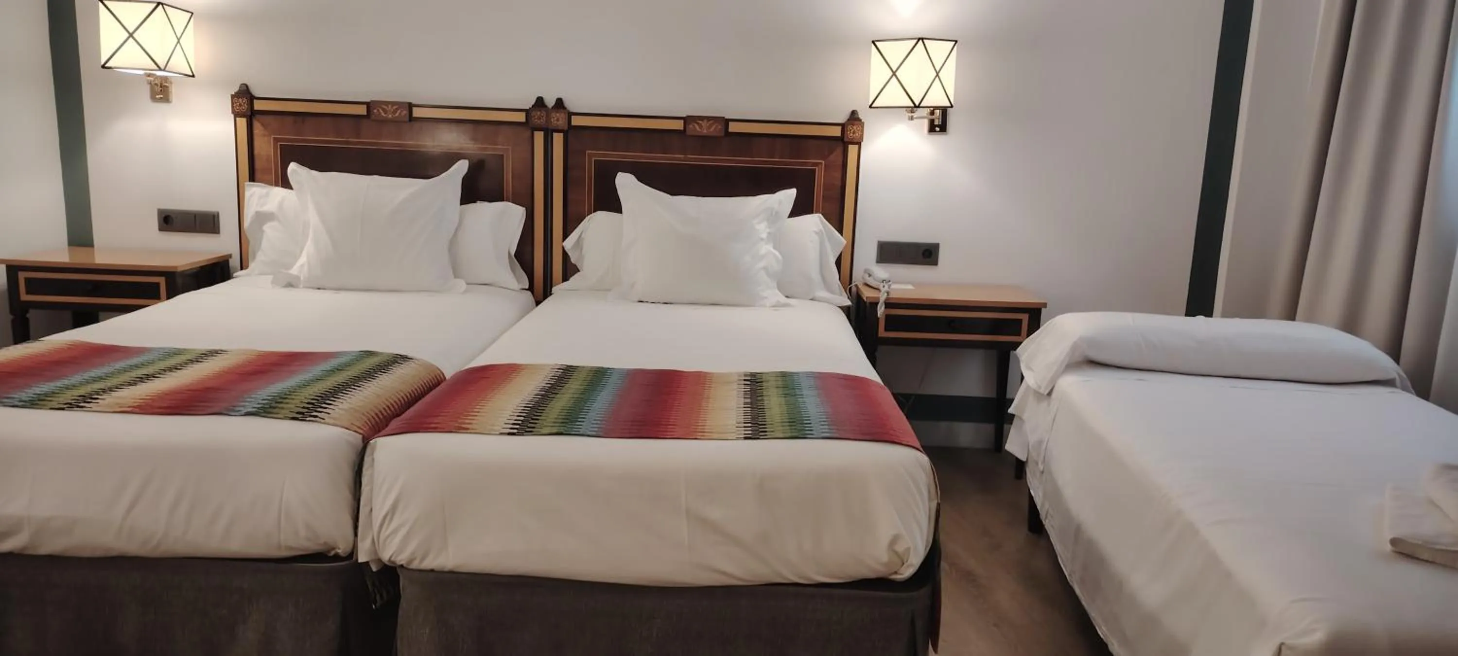 Bed in Hotel Don Curro