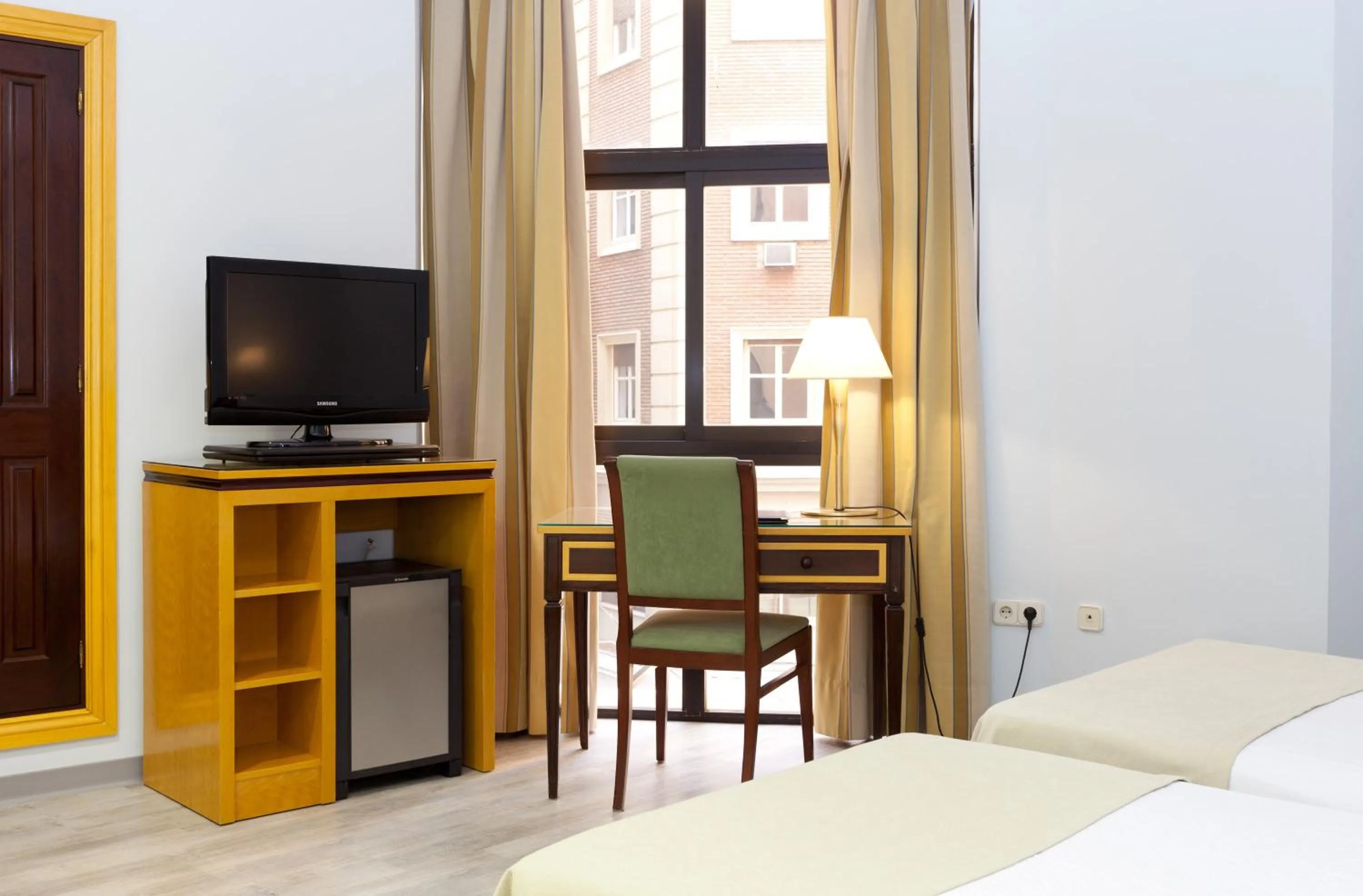 Decorative detail, Bed in Hotel Don Curro