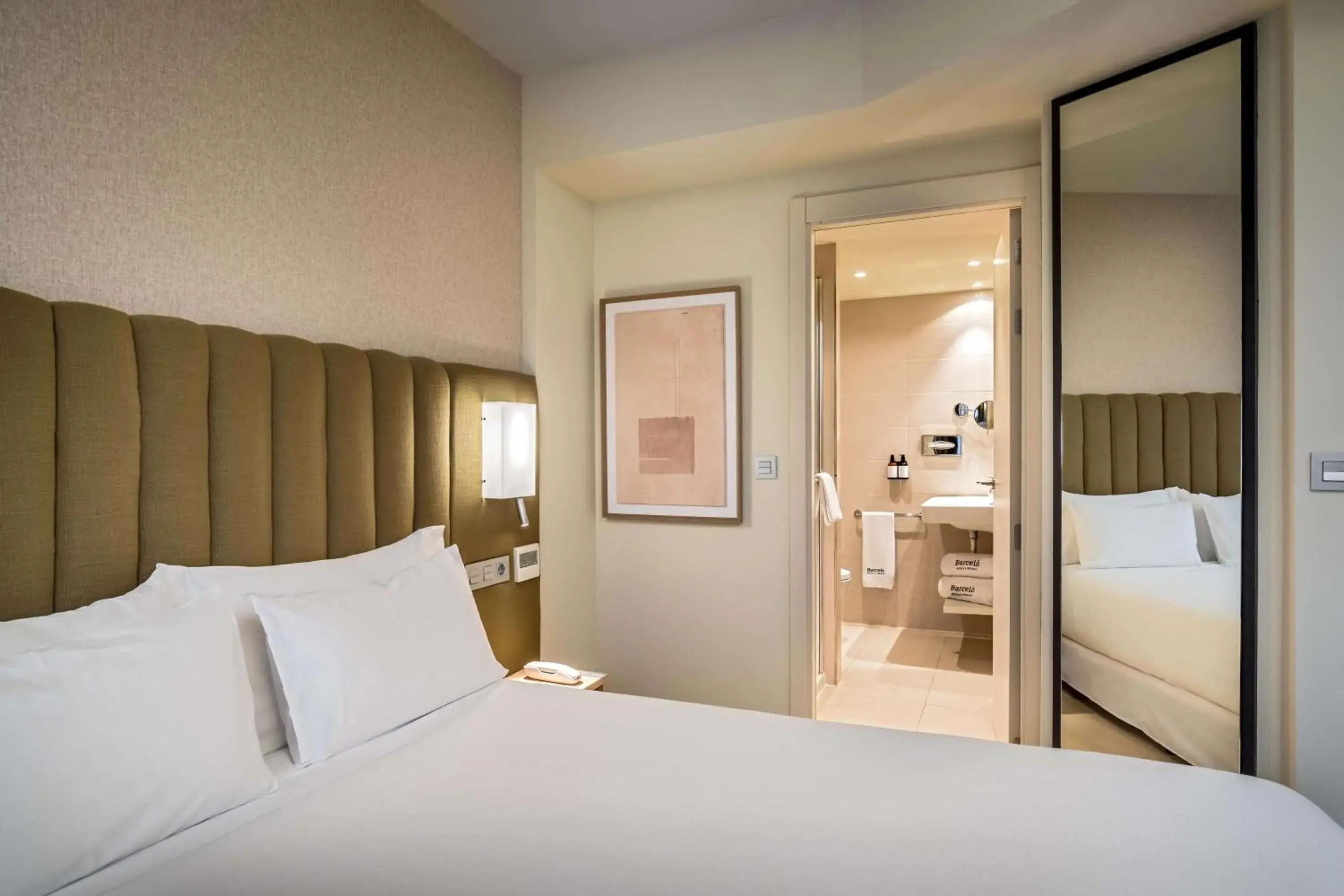 Bed in Barceló Bilbao Nervión Bed in Barceló Bilbao Nervión