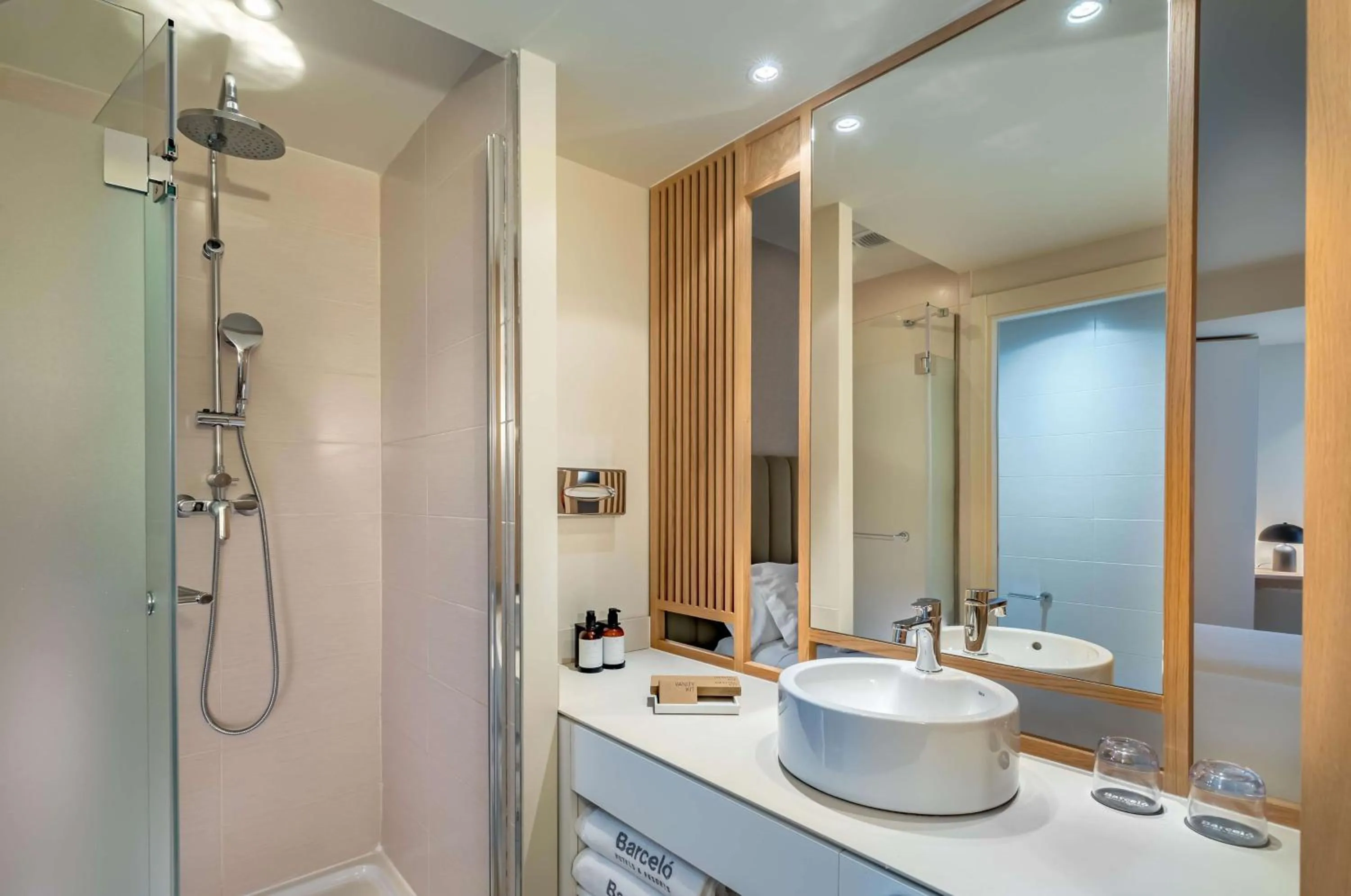 Bathroom in Barceló Bilbao Nervión