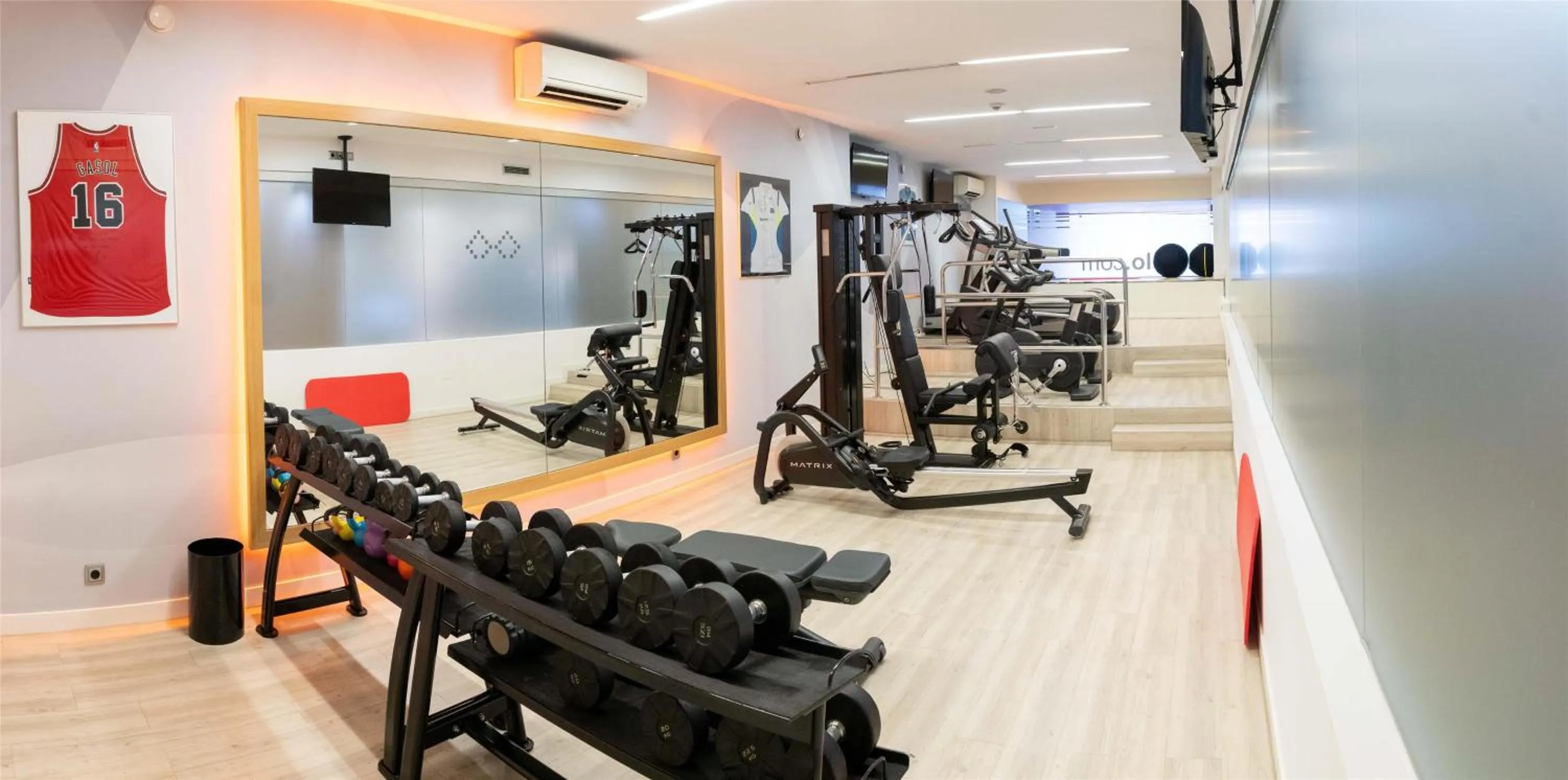 Fitness centre/facilities in Barceló Bilbao Nervión