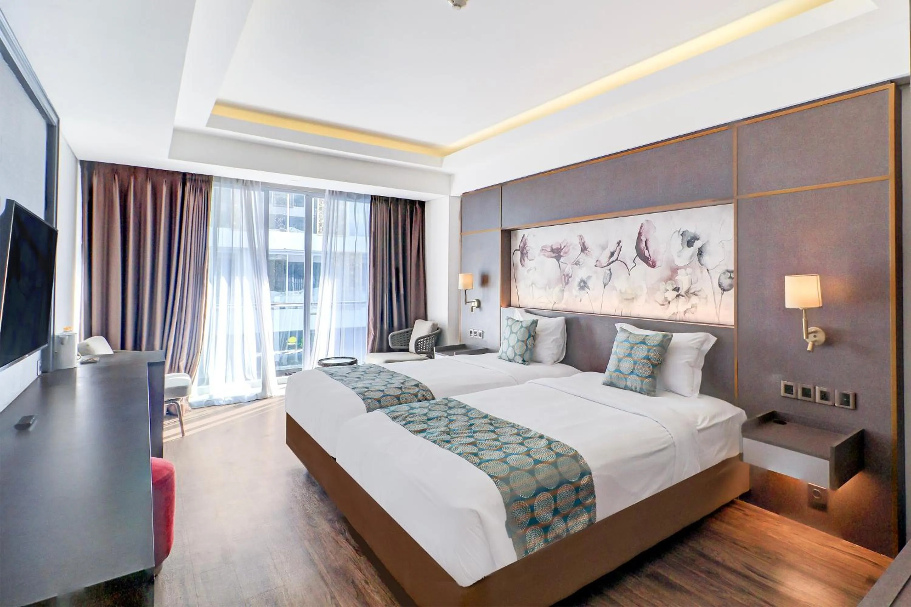 Bedroom, Bed in Sunday Hotel Arshika Sunset Road