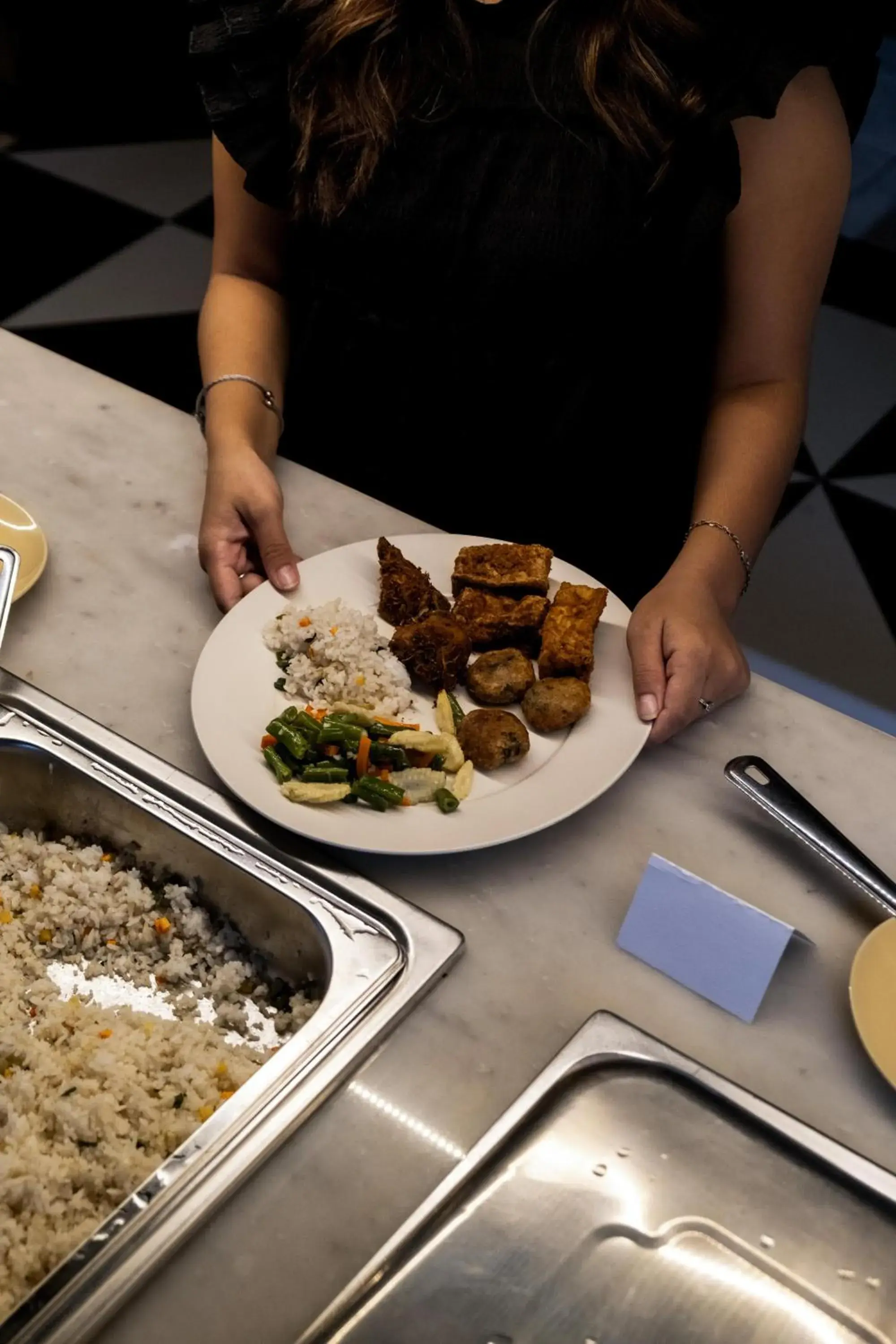 Buffet breakfast in Sunday Hotel Arshika Sunset Road Buffet breakfast in Sunday Hotel Arshika Sunset Road