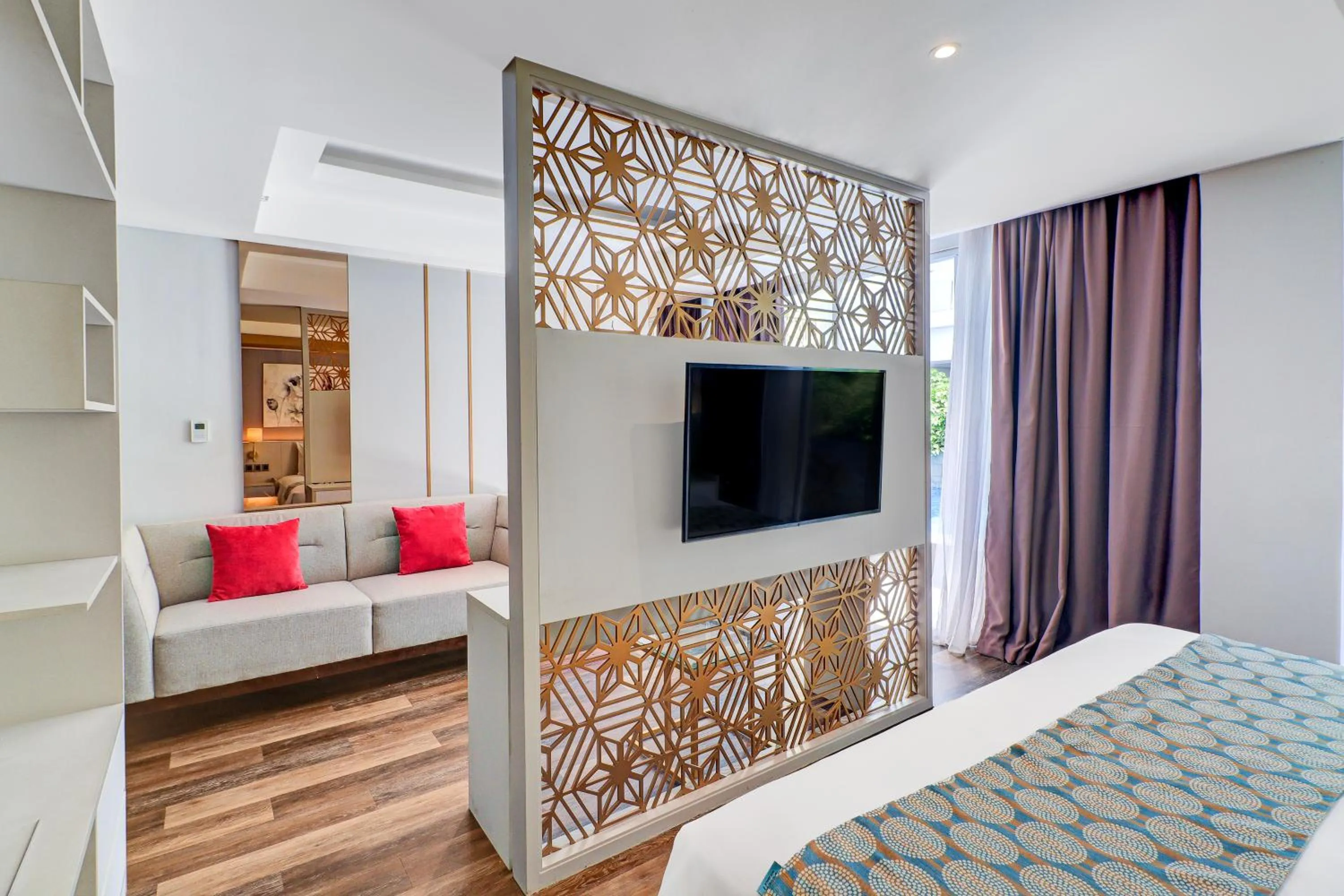 Bed in Sunday Hotel Arshika Sunset Road