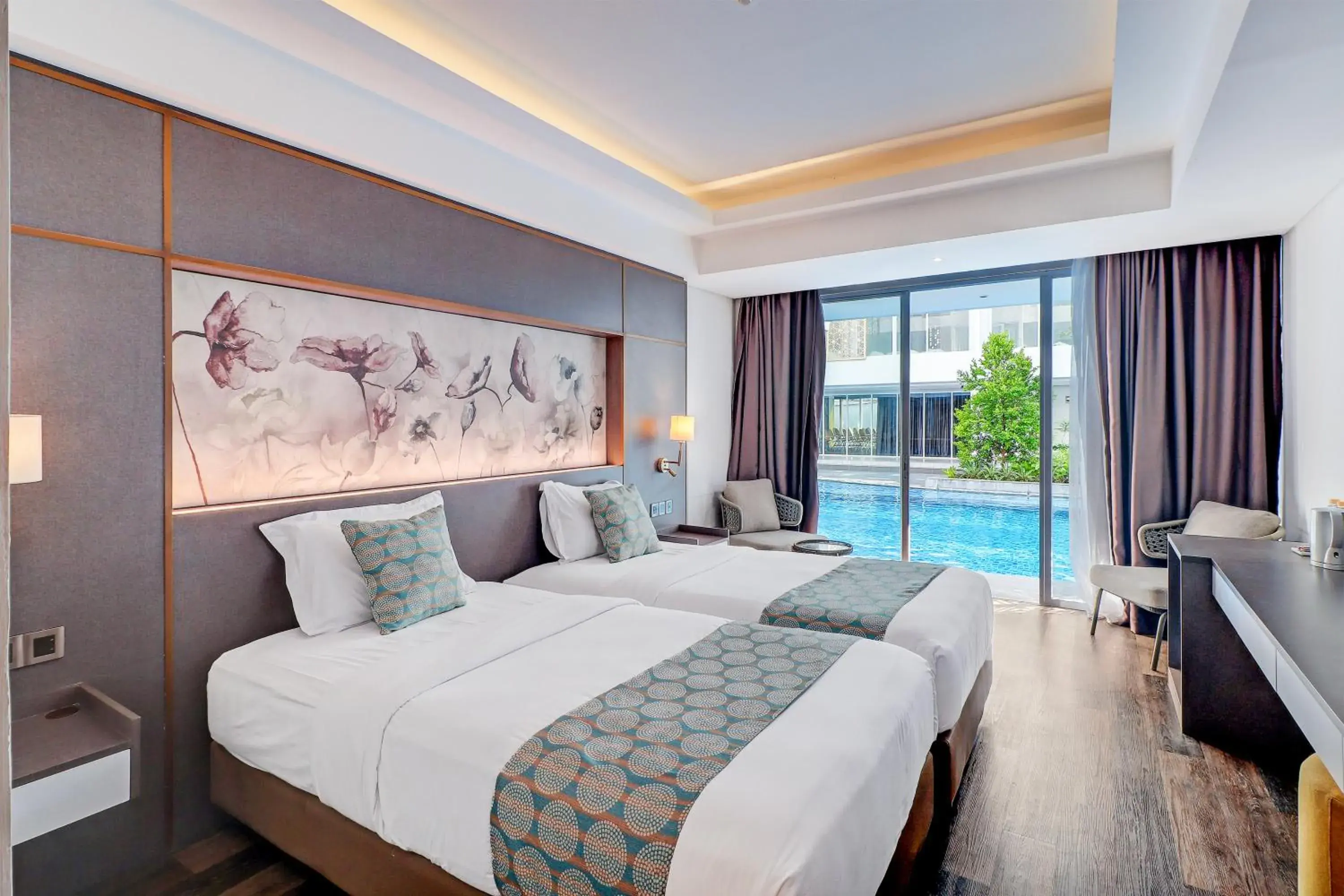 Bed in Sunday Hotel Arshika Sunset Road Bed in Sunday Hotel Arshika Sunset Road