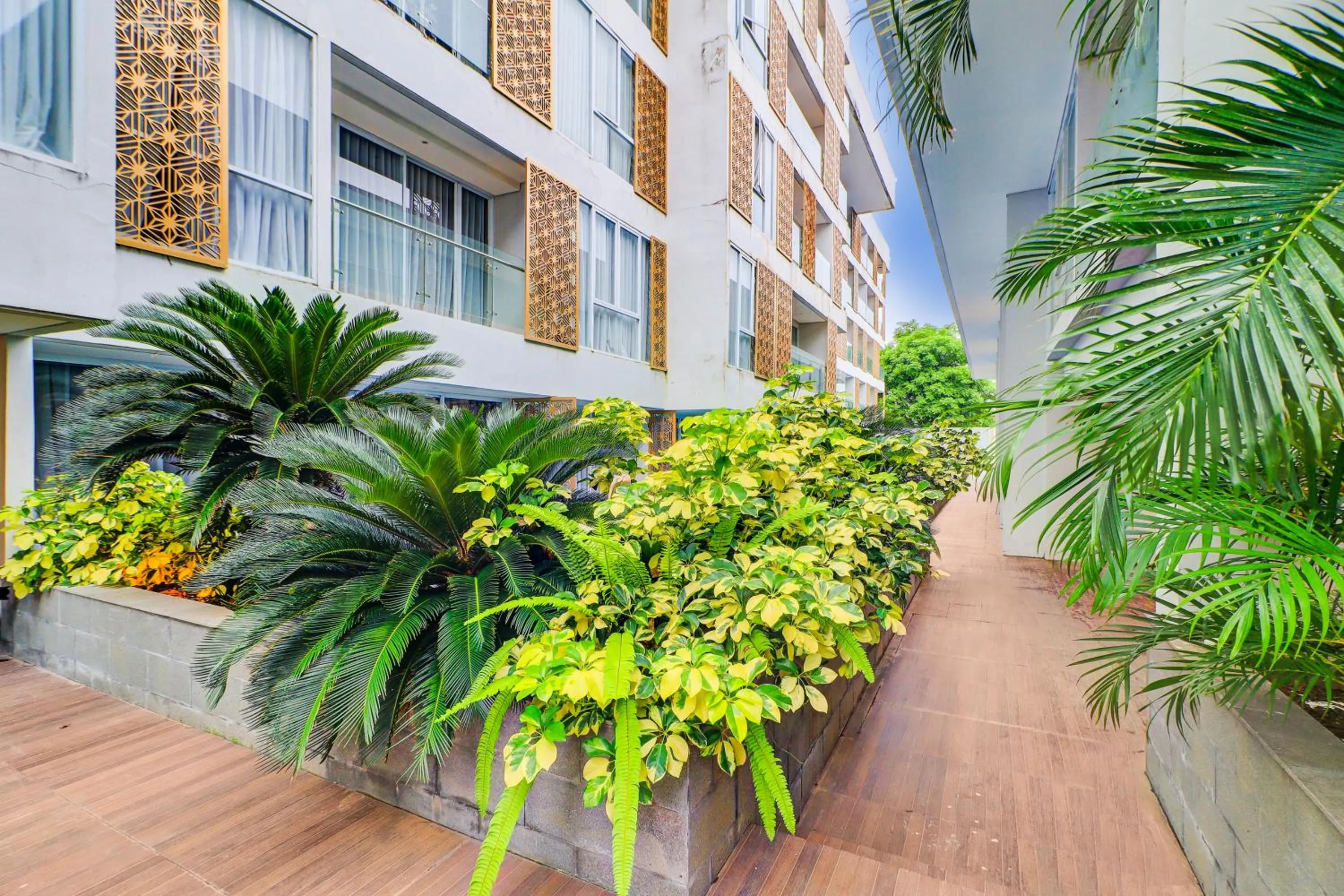 Garden in Sunday Hotel Arshika Sunset Road