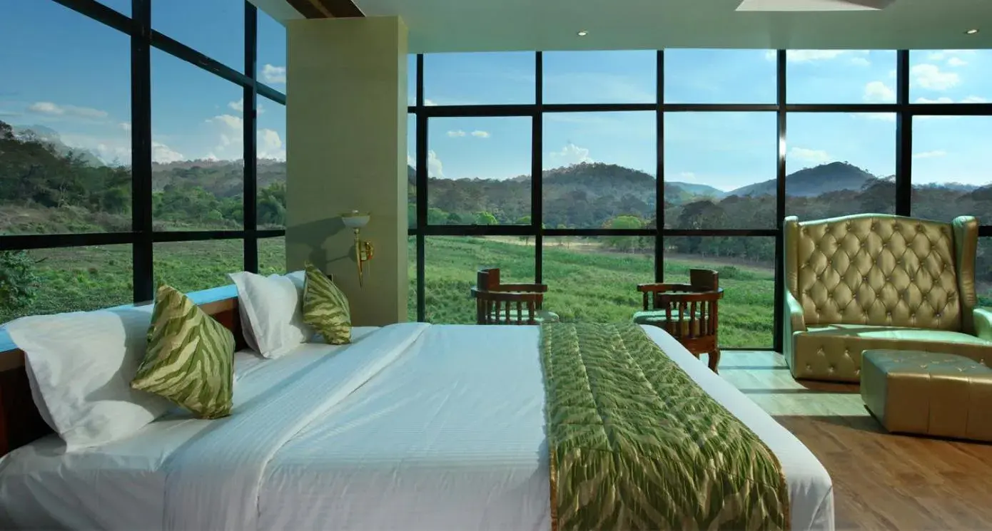 Bed in Hotel Tigers Roare Thekkady Bed in Hotel Tigers Roare Thekkady