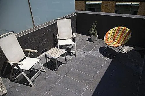 Balcony/Terrace in Hostal Astoria