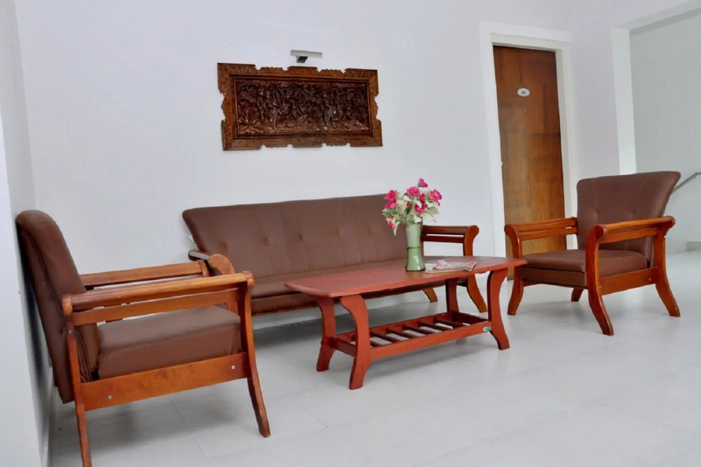 Seating Area in Hotel Palm shore