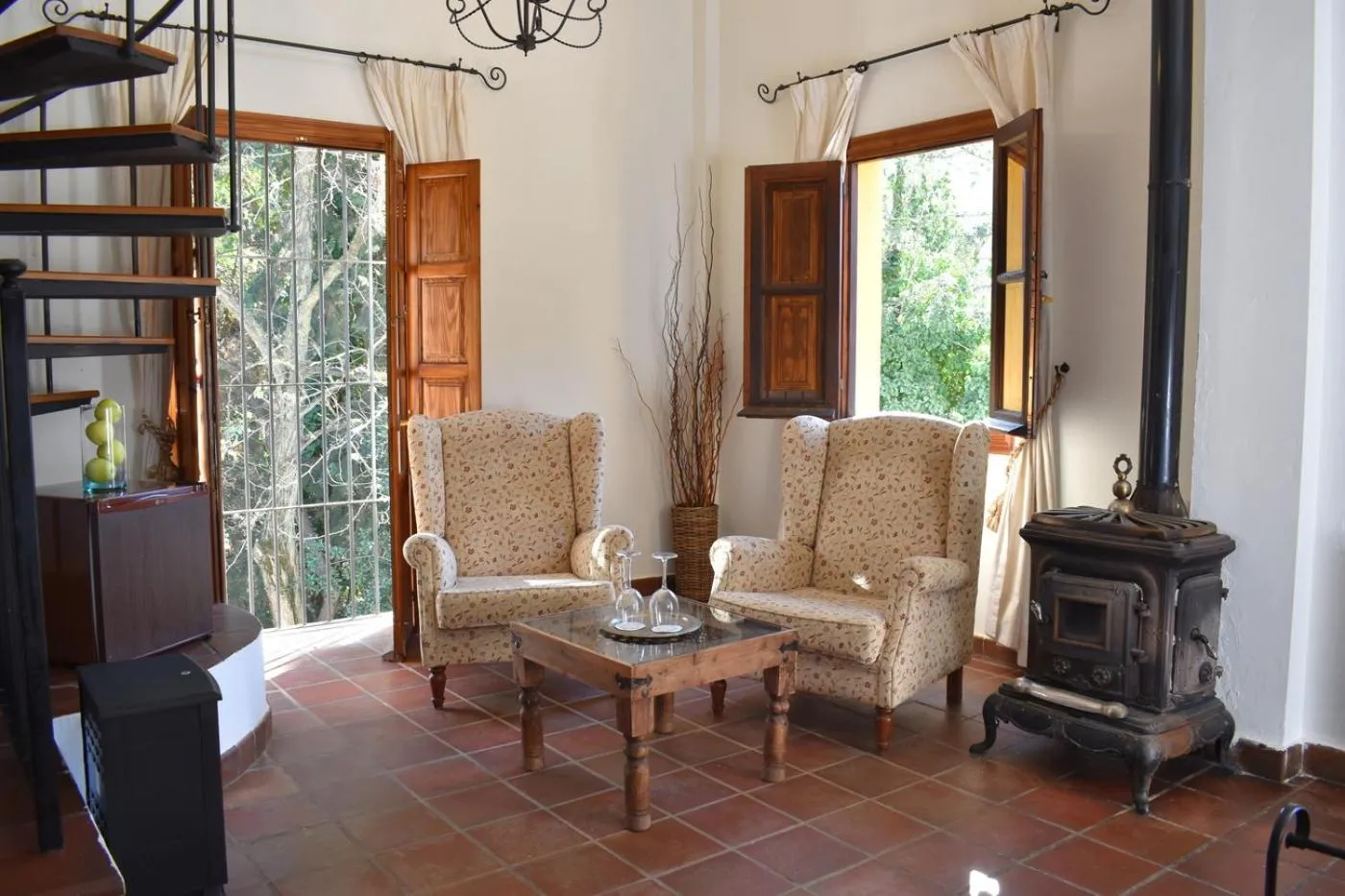 Bird's eye view in Hotel Humaina