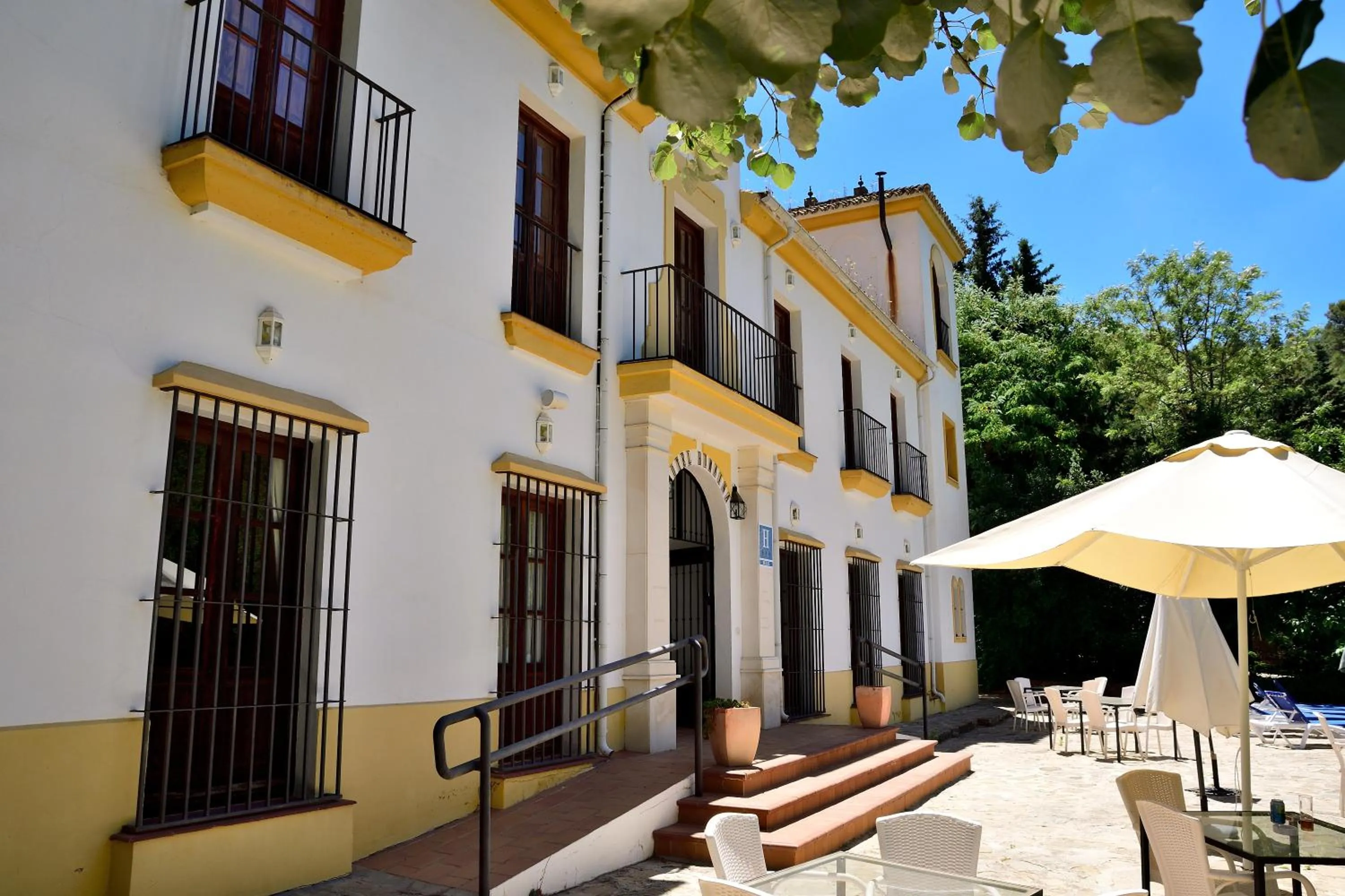 Property building in Hotel Humaina